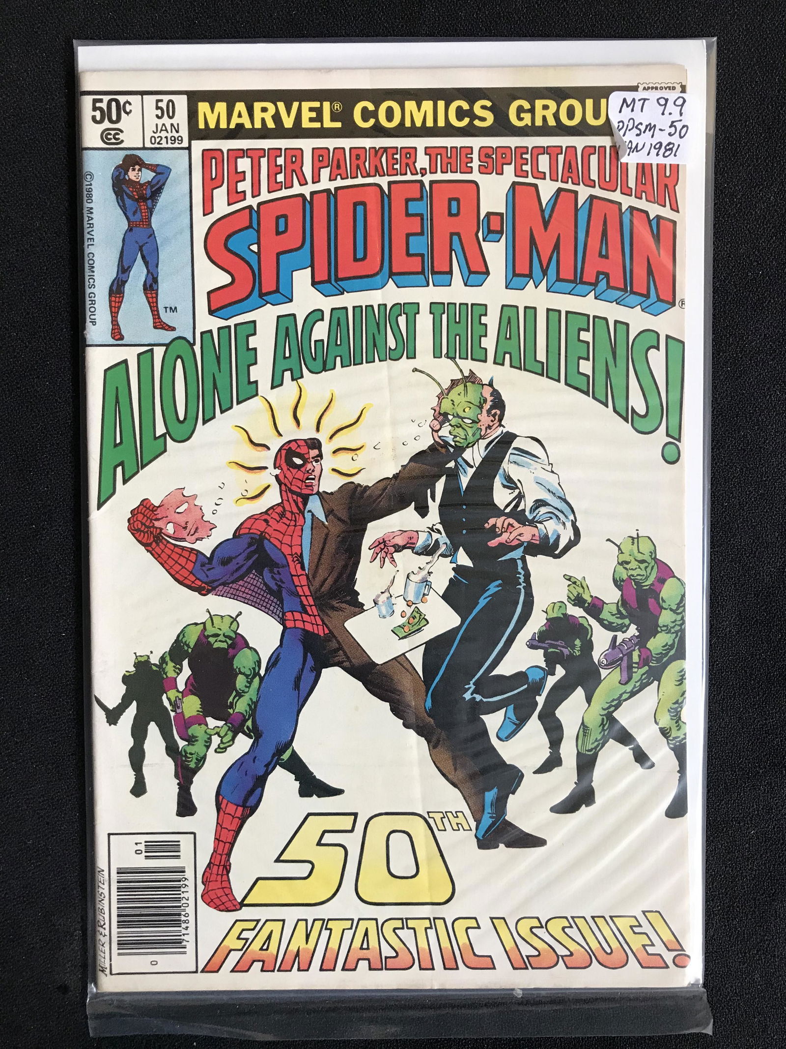 PETER PARKER, THE SPECTACULAR SPIDER-MAN NO.50 (MARVEL COMICS) (1 of 1)