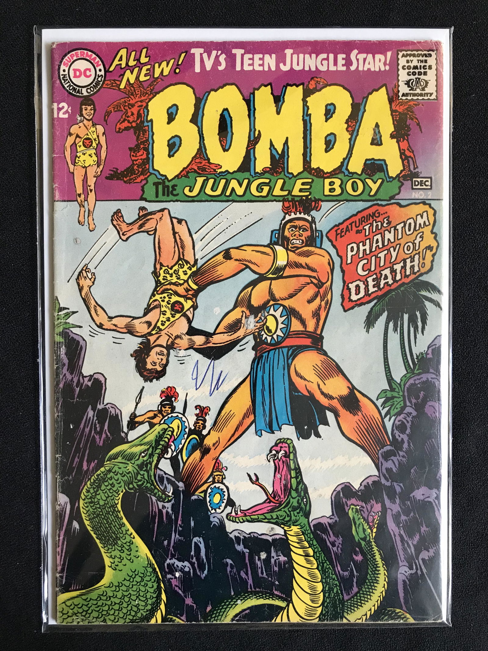 BOMBA THE JUNGLE BOY NO.2 (DC COMICS) (1 of 1)