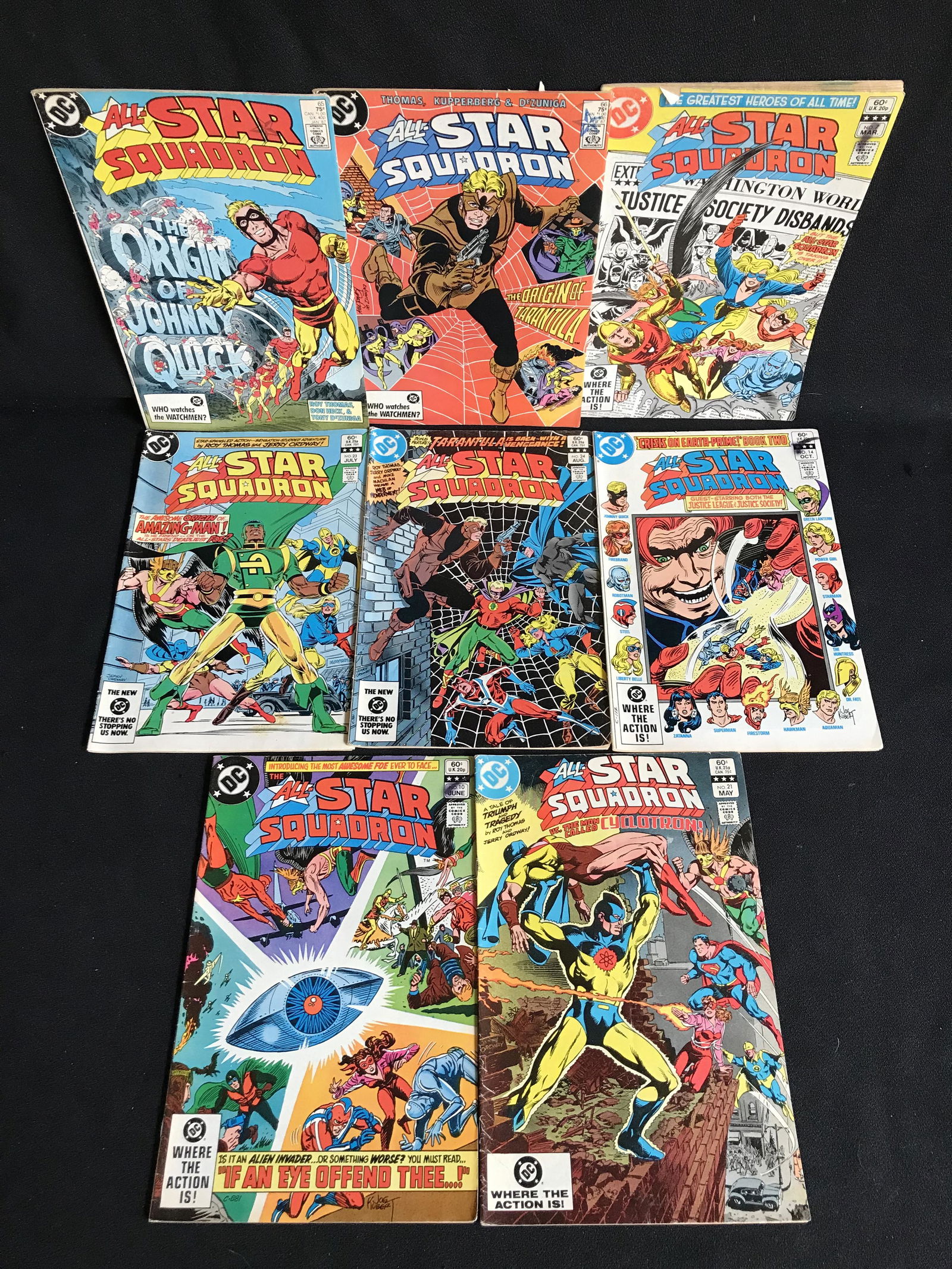 ALL STAR SQUADRON COMIC BOOK LOT (DC COMICS) (1 of 1)