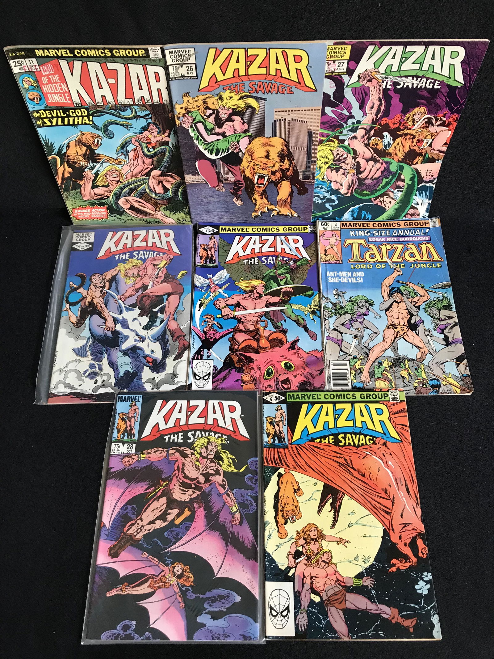 KAZAR COMIC BOOK LOT (MARVEL COMICS) (1 of 1)