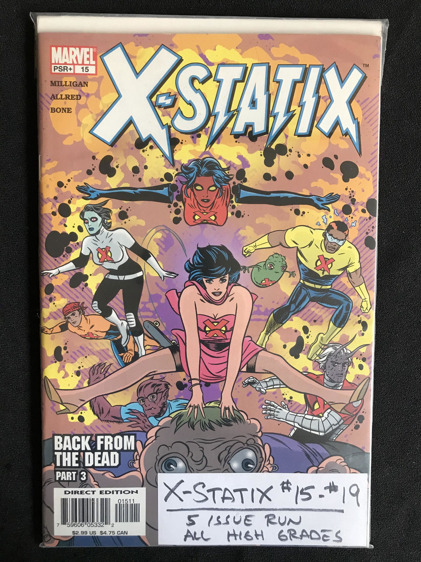 X-STATIX NO.15 (MARVEL COMICS) (1 of 1)