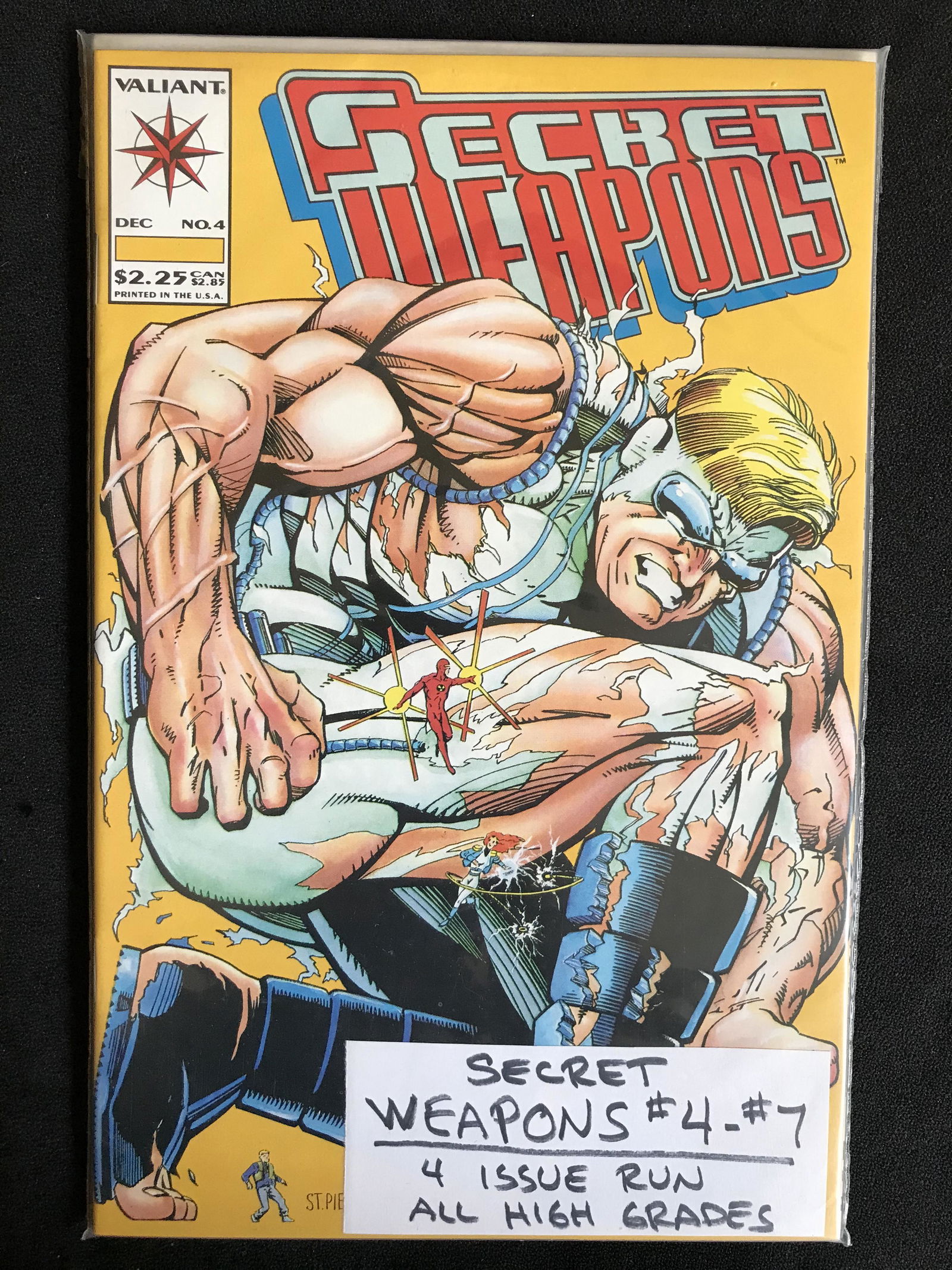 SECRET WEAPONS NO.4-7 (VALIANT COMICS) (1 of 1)