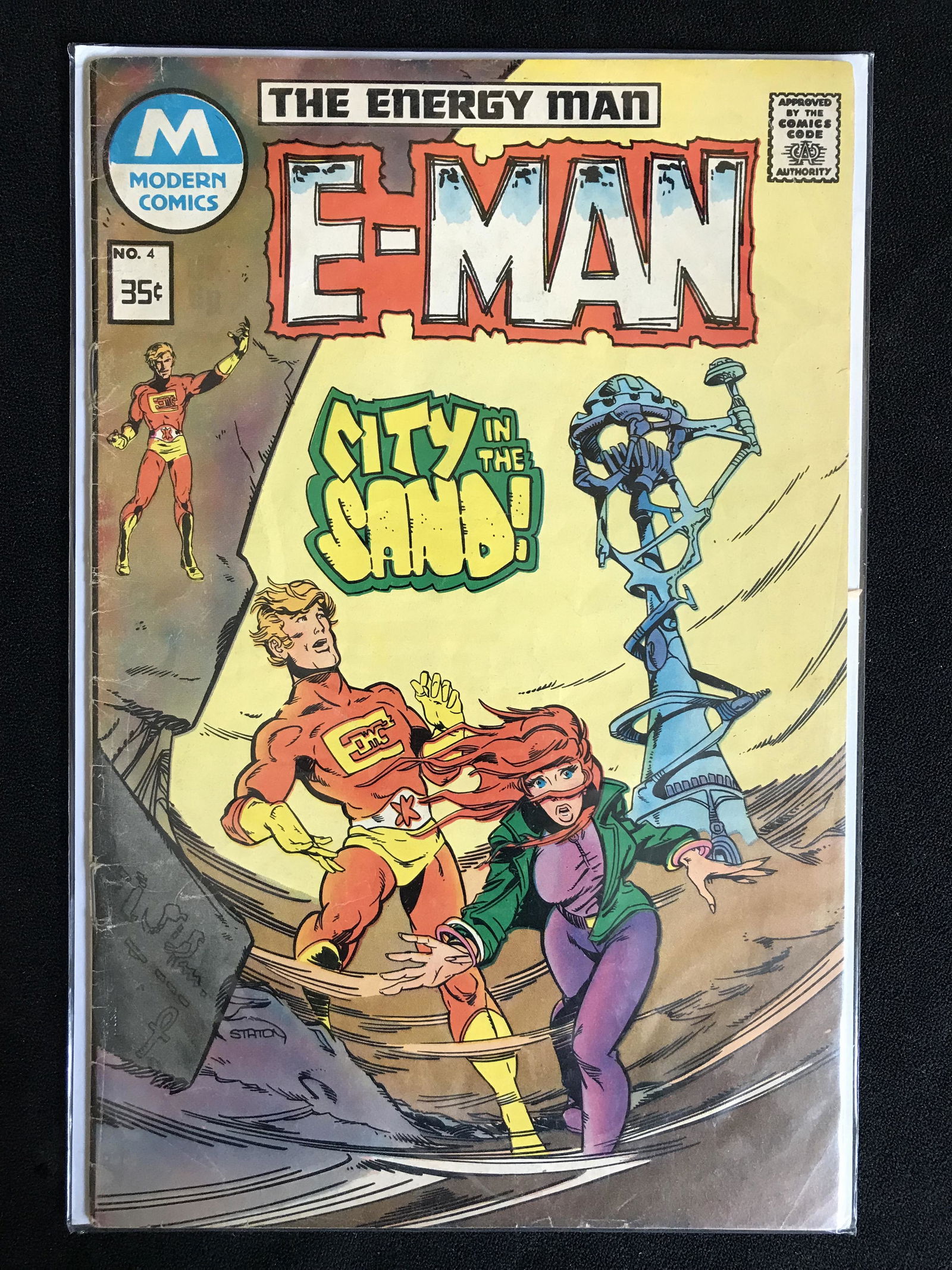 E-MAN NO.4 (MODERN COMICS) (1 of 1)
