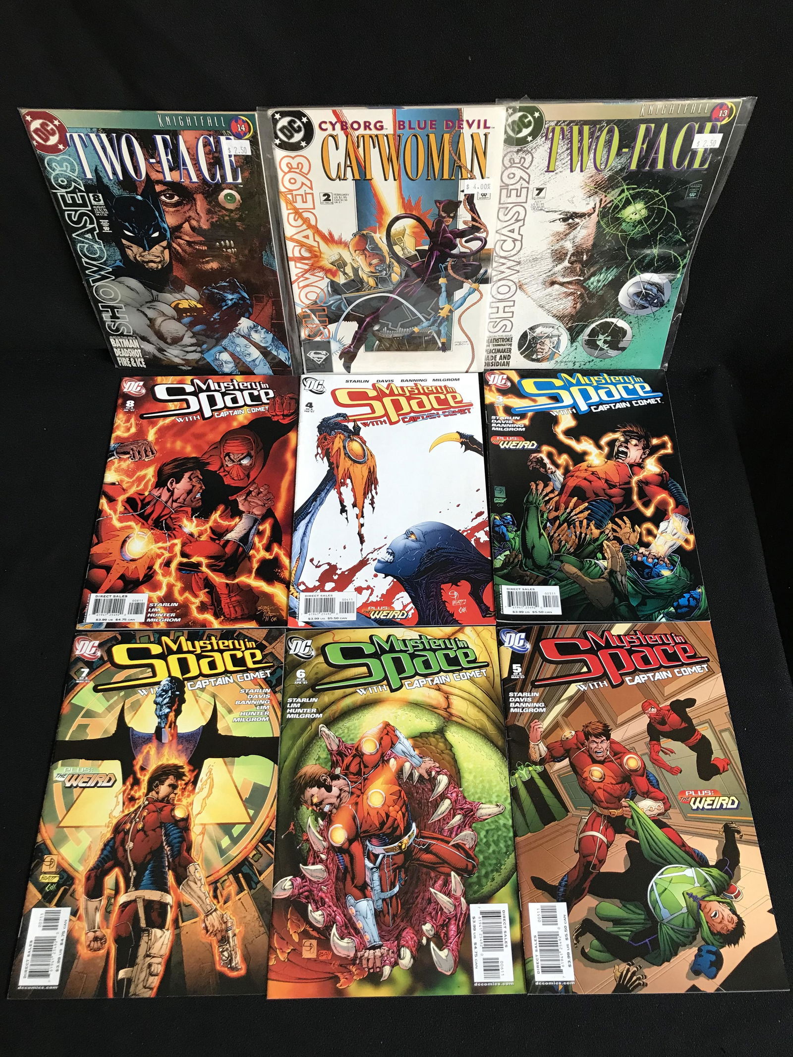 TWO-FACE/ MYSTERY IN SPACE COMIC BOOK LOT (DC COMICS) (1 of 1)