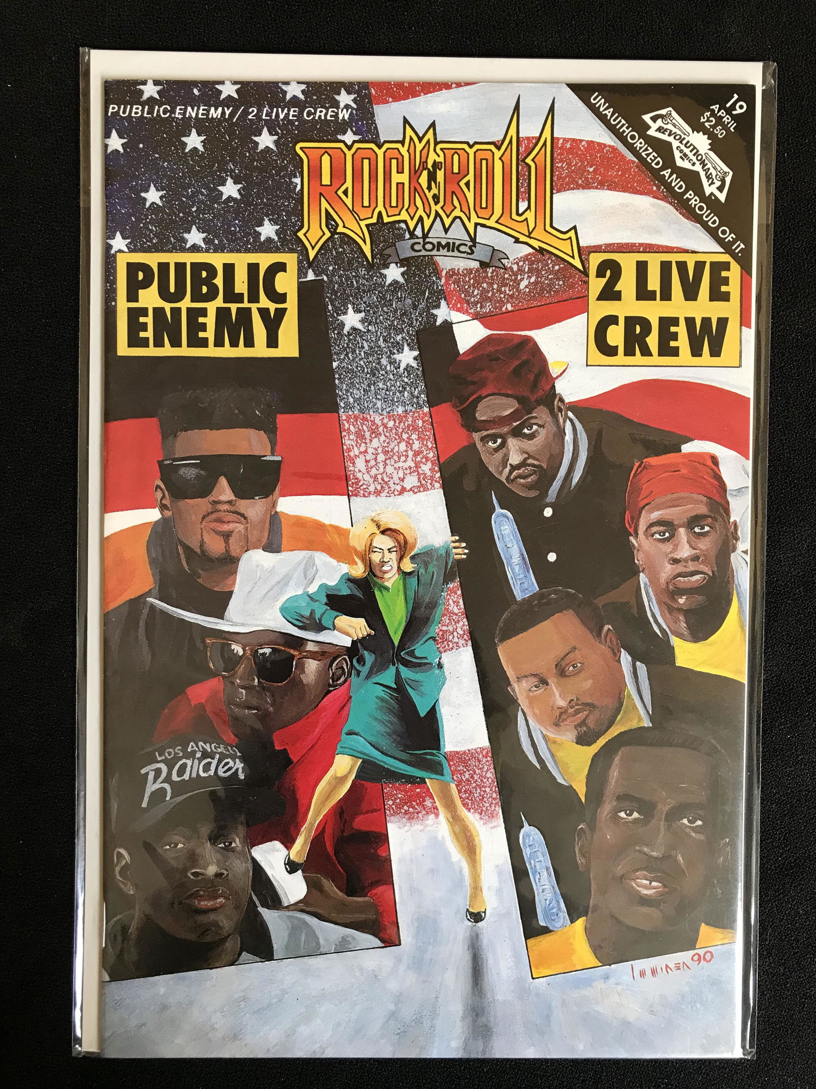 PUBLIC ENEMY/ 2 LIVE CREW (ROCK 'N' ROLL COMICS) (1 of 1)