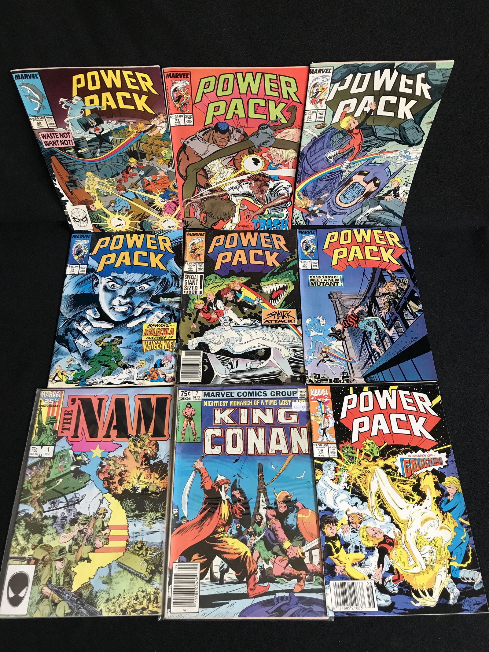 POWER PACK COMIC BOOK LOT (MARVEL COMICS) (1 of 1)