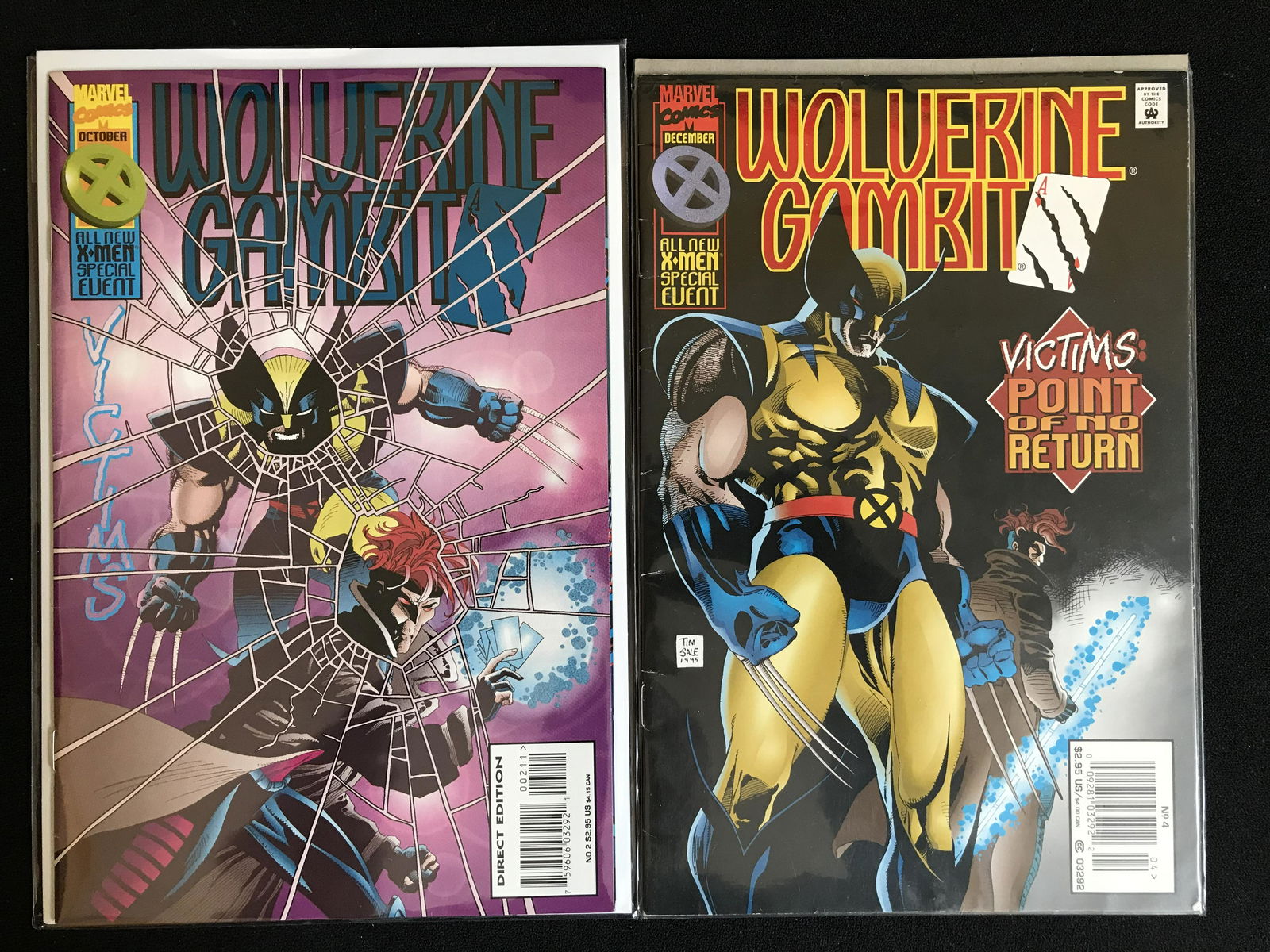 WOLVERINE GAMBIT COMIC BOOK LOT (MARVEL COMICS) (1 of 1)