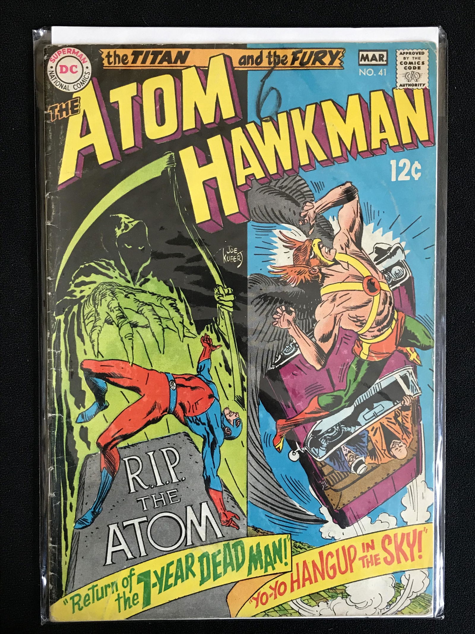 THE ATOM AND HAWKMAN NO.41 (DC COMICS) (1 of 1)