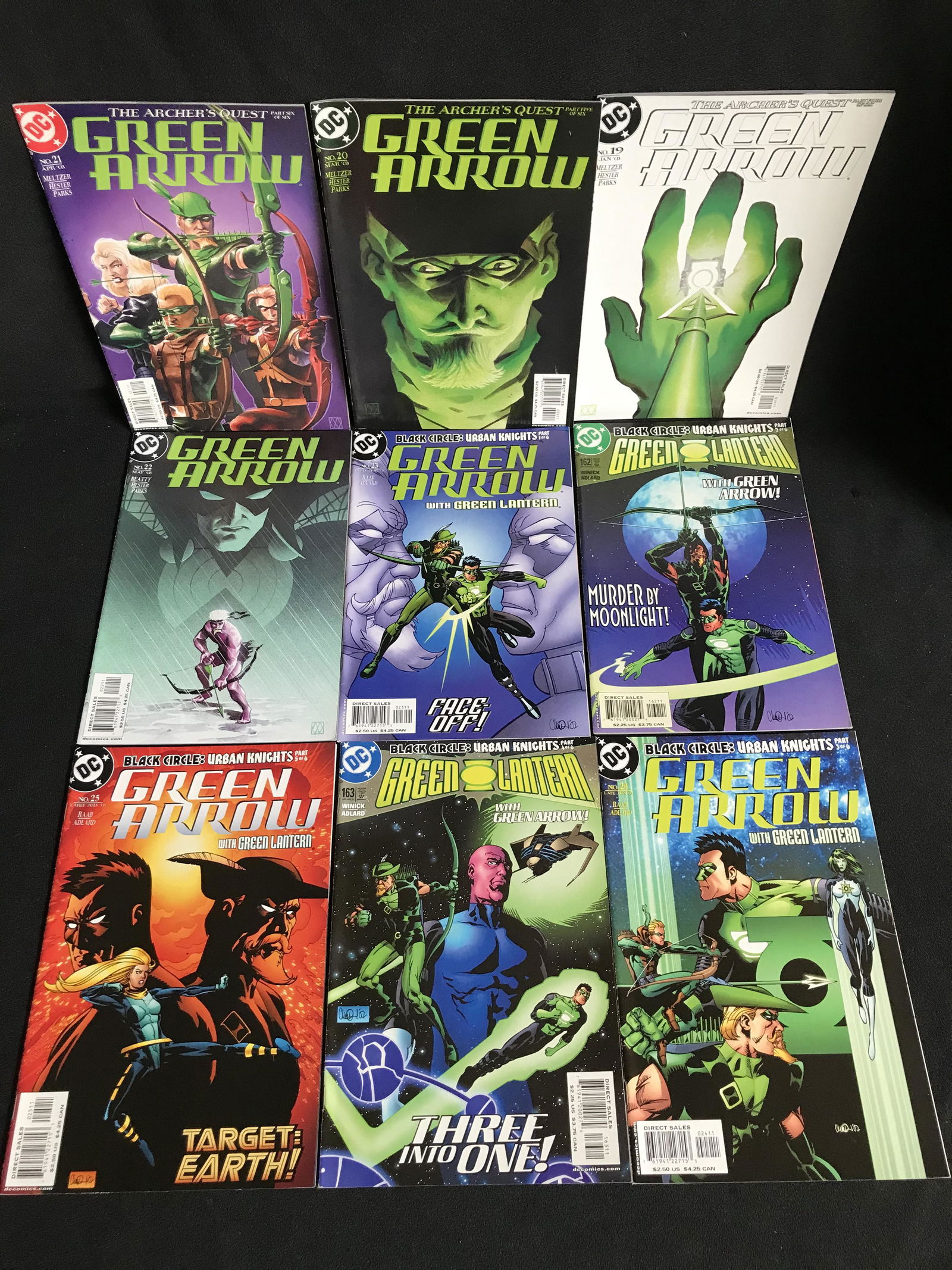 GREEN ARROW COMIC BOOK LOT (DC COMICS) (1 of 1)
