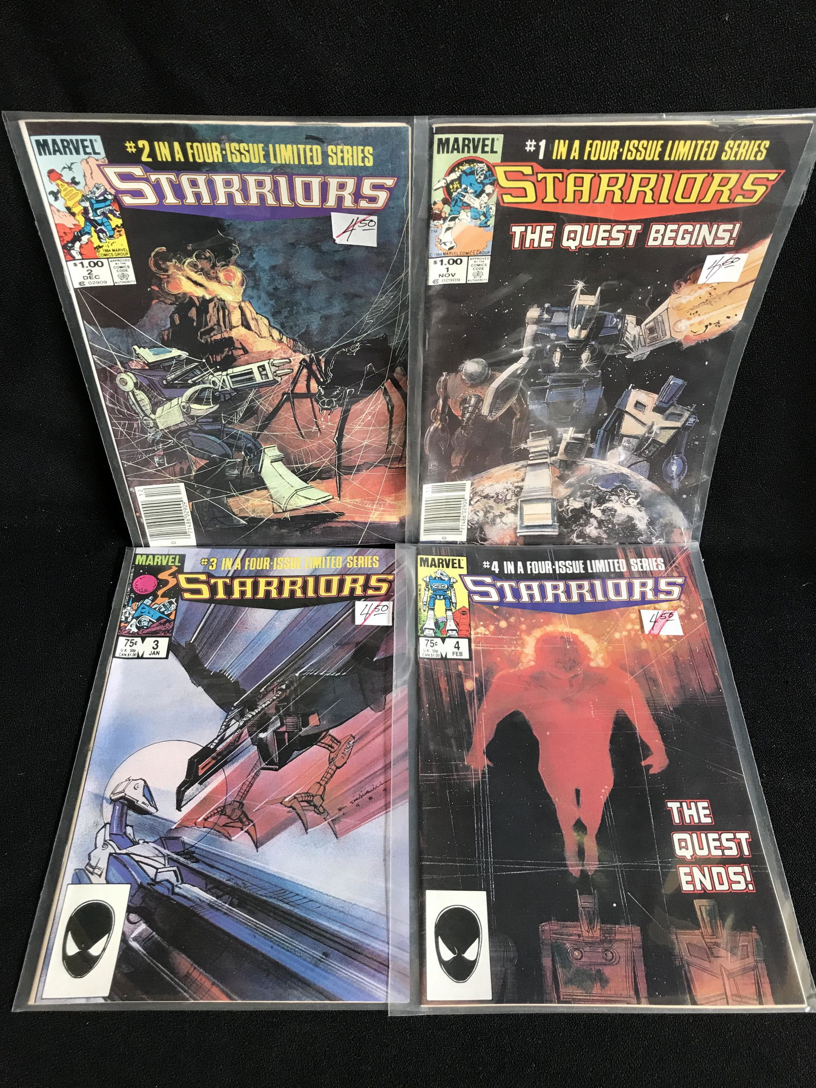 STARRIORS NO.1-4 (MARVEL COMICS) (1 of 1)