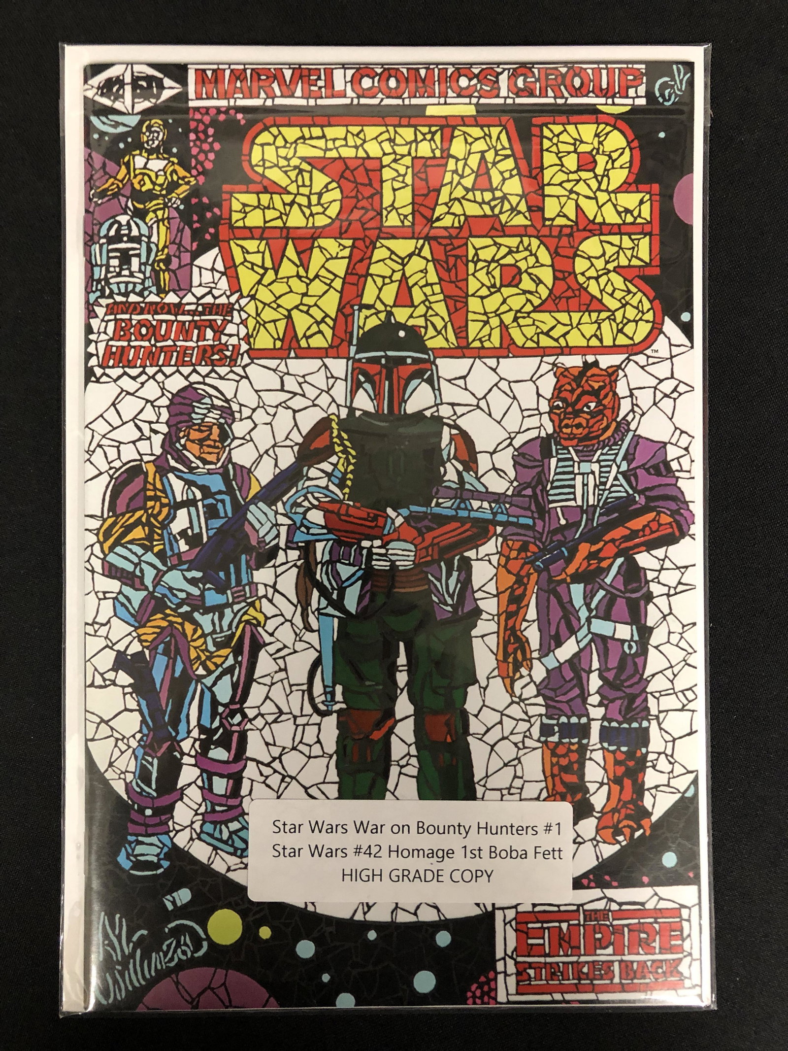 MARVEL COMICS STAR WARS WAR ON BOUNTY HUNTERS NO.1 (HOMAGE TO BOBA FETT) (1 of 1)