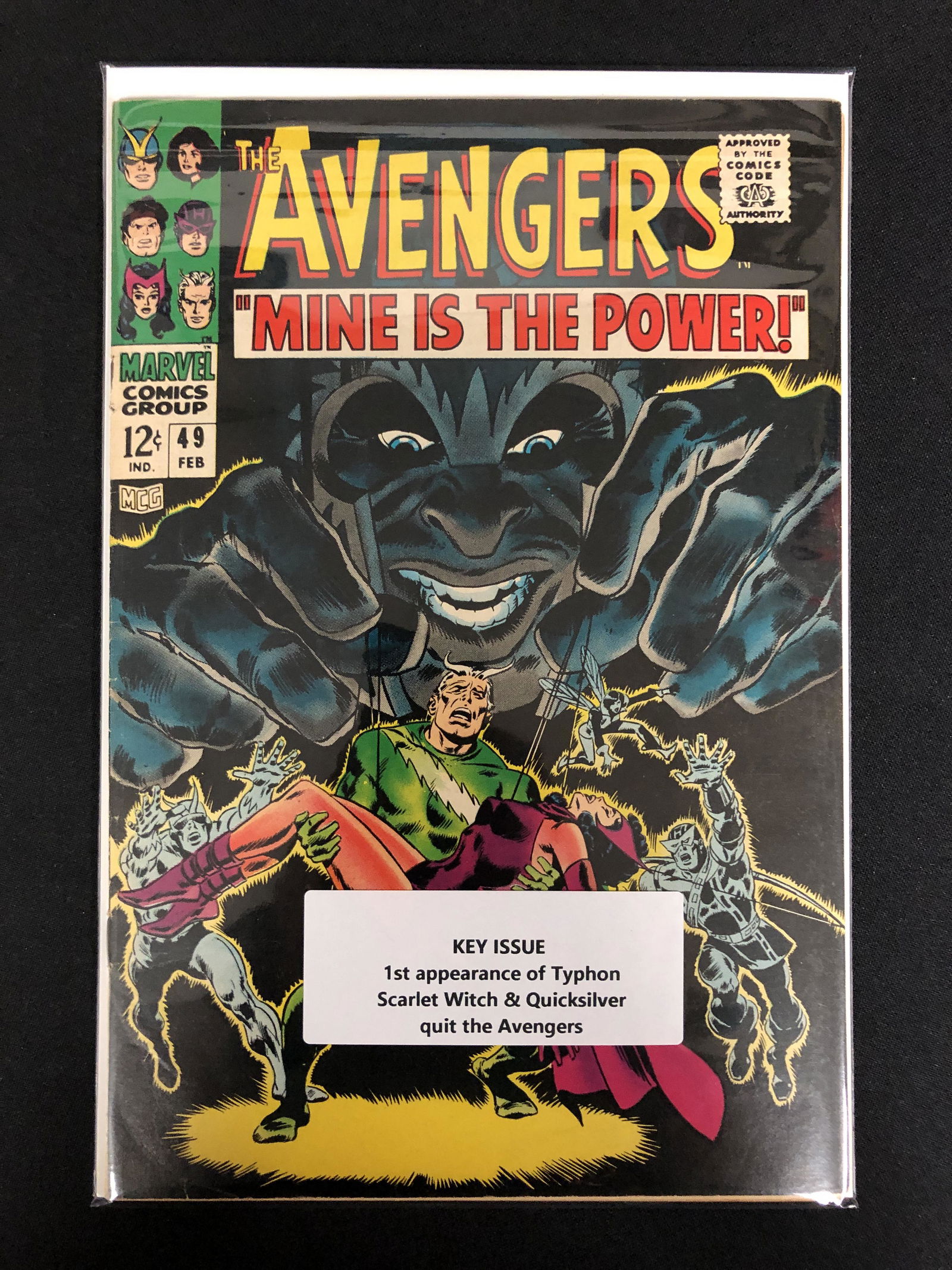 THE AVENGERS NO. 49 (MARVEL, 1968) (1 of 1)
