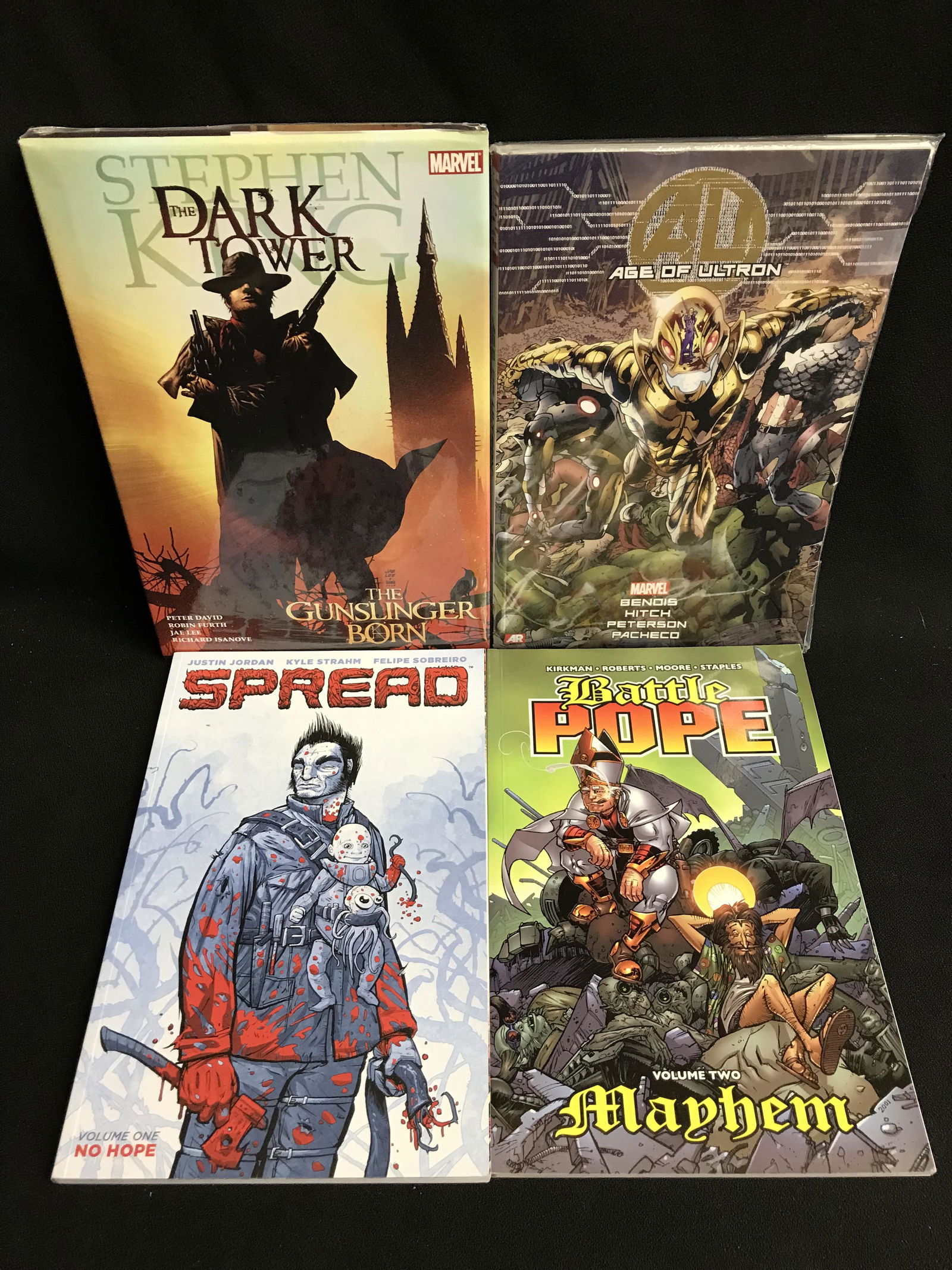 ASSORTED GRAPHIC NOVEL COMIC BOOK LOT (1 of 1)