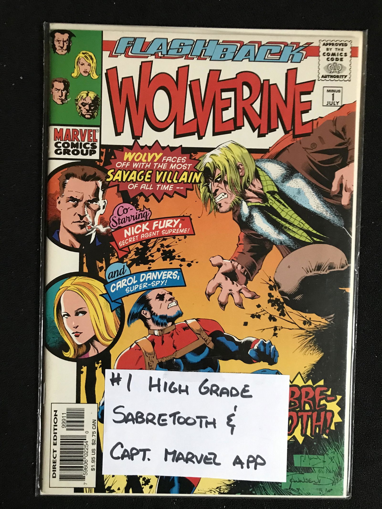 FLASHBACK WOLVERINE NO.1 (MARVEL, 1997) (1 of 1)