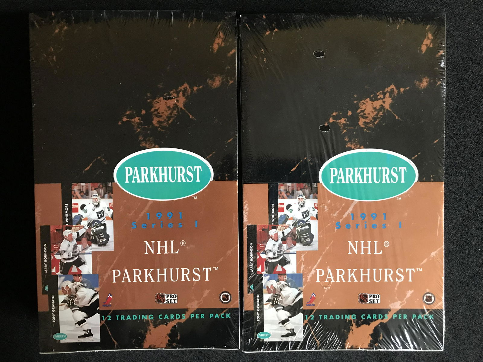 (2) SEALED 1991-92 PARKHURST NHL TRADING CARD BOXES (1 of 1)