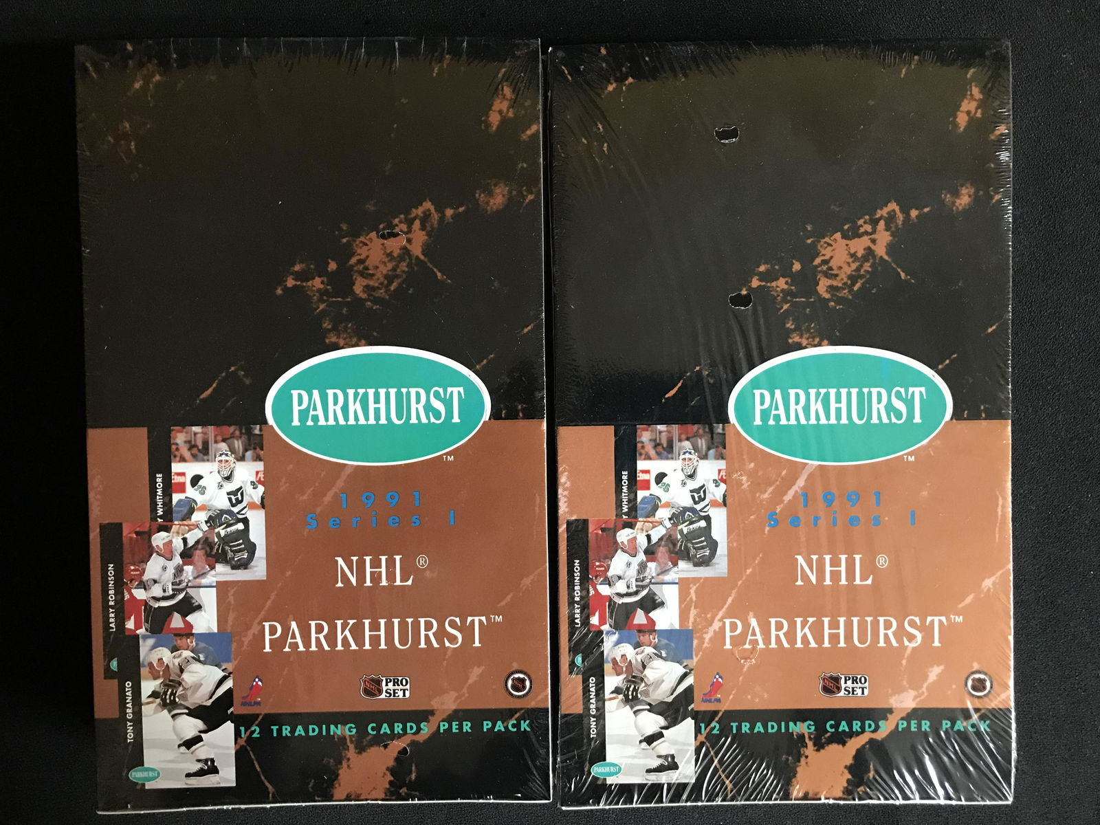 (2) SEALED 1991-92 PARKHURST NHL TRADING CARD BOXES (1 of 1)