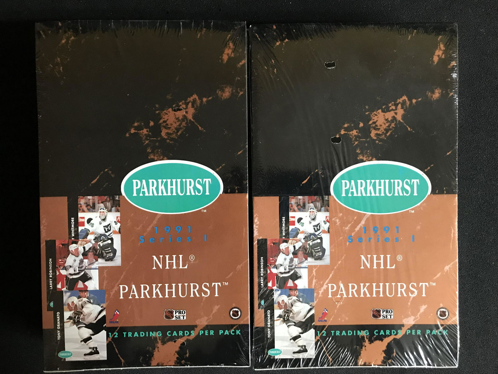 (2) SEALED 1991-92 PARKHURST NHL TRADING CARD BOXES (1 of 1)