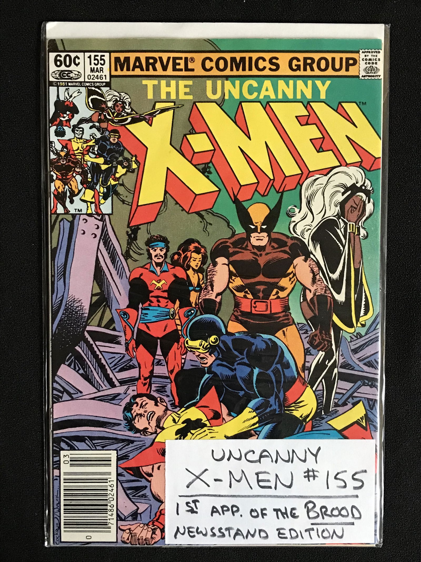 THE UNCANNY X-MEN NO.155 (MARVEL, 1982) (1 of 1)