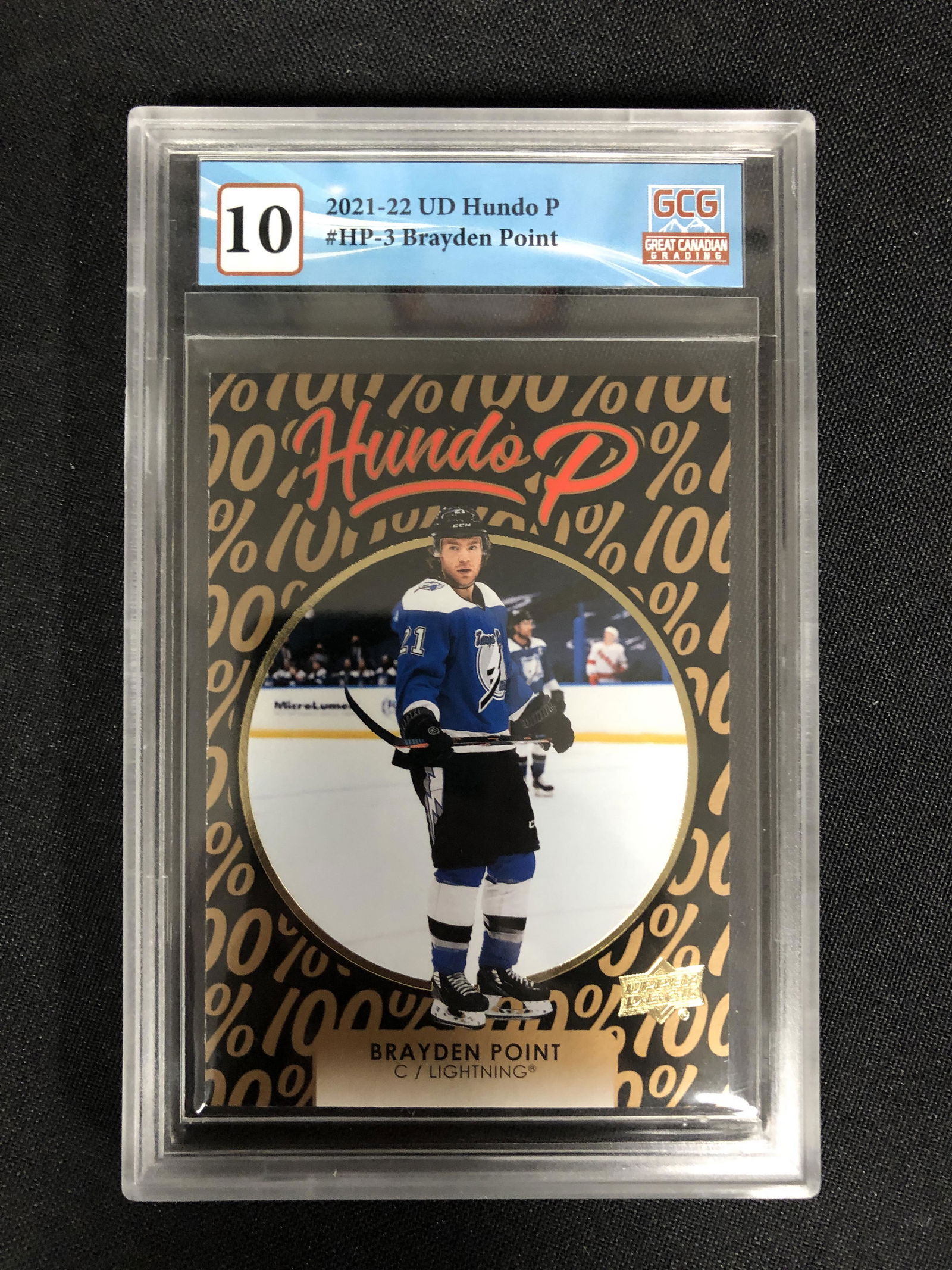 2020-21 UPPER DECK NO.HP3 BRAYDEN POINT HUNDO P (GCG 10) (1 of 2)