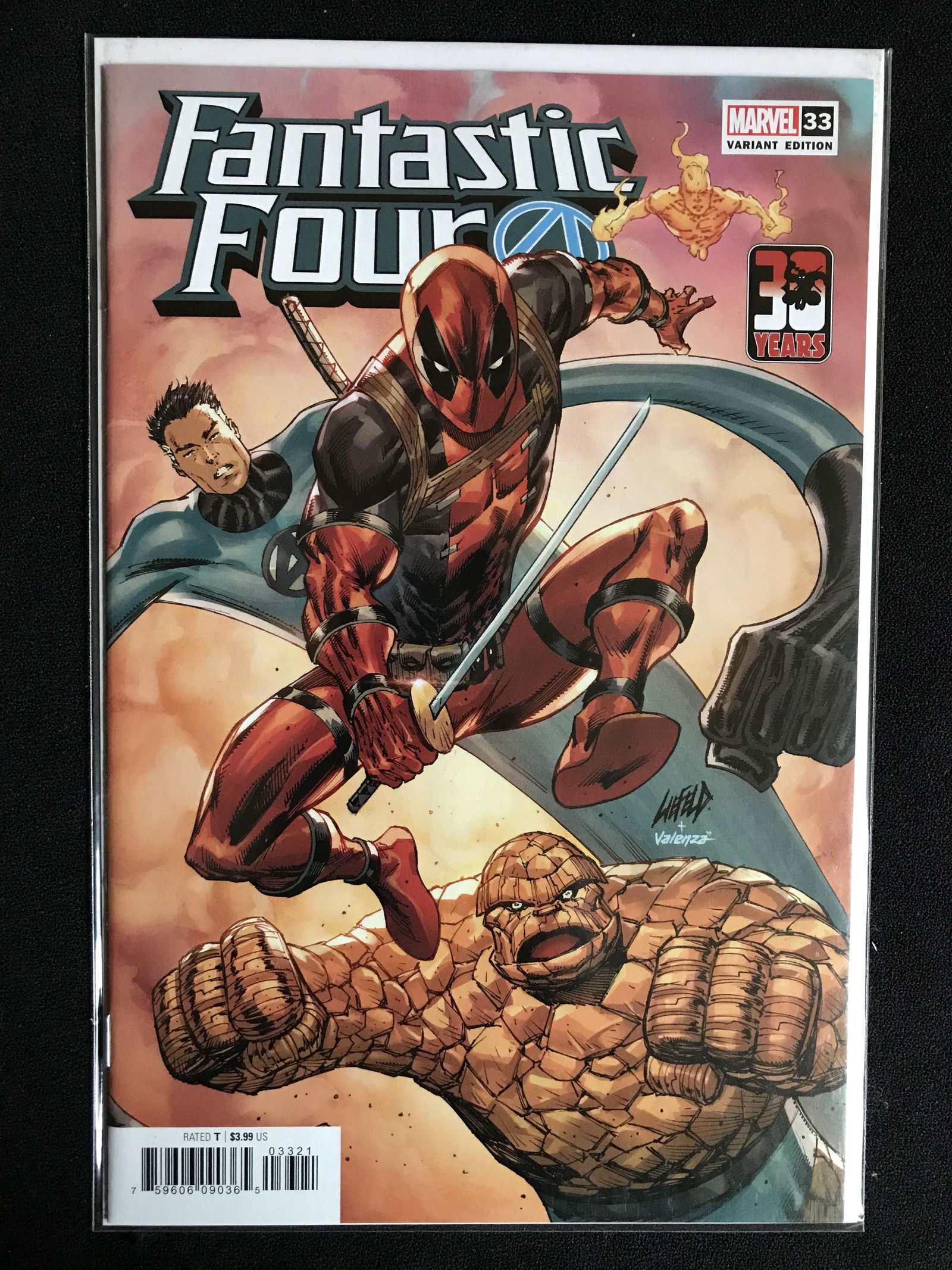 FANTASTIC FOUR NO.33 VARIANT EDITION (MARVEL, 2021) (1 of 1)