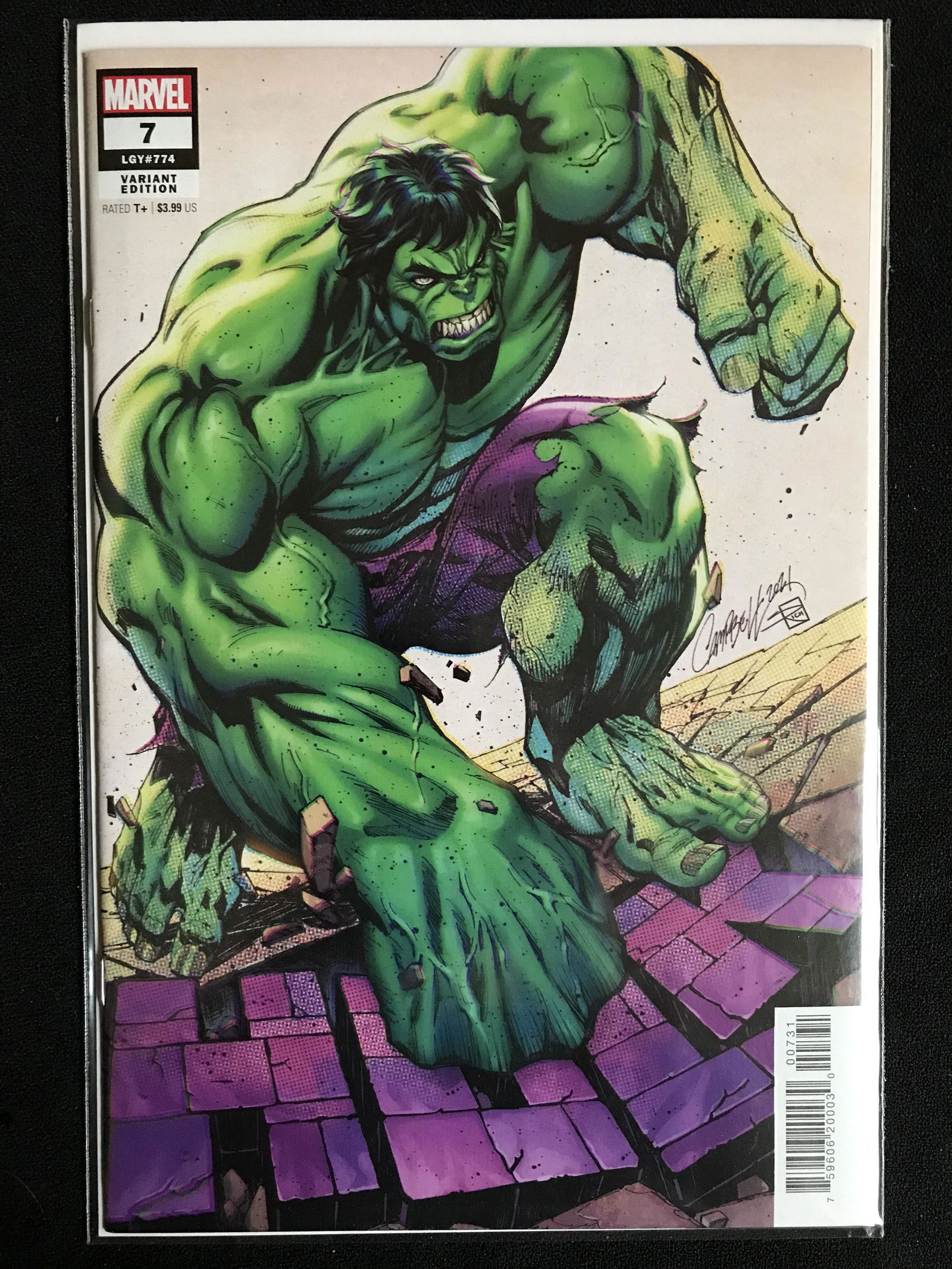 HULK NO.7 VARIANT EDITION (MARVEL, 2022) (1 of 1)