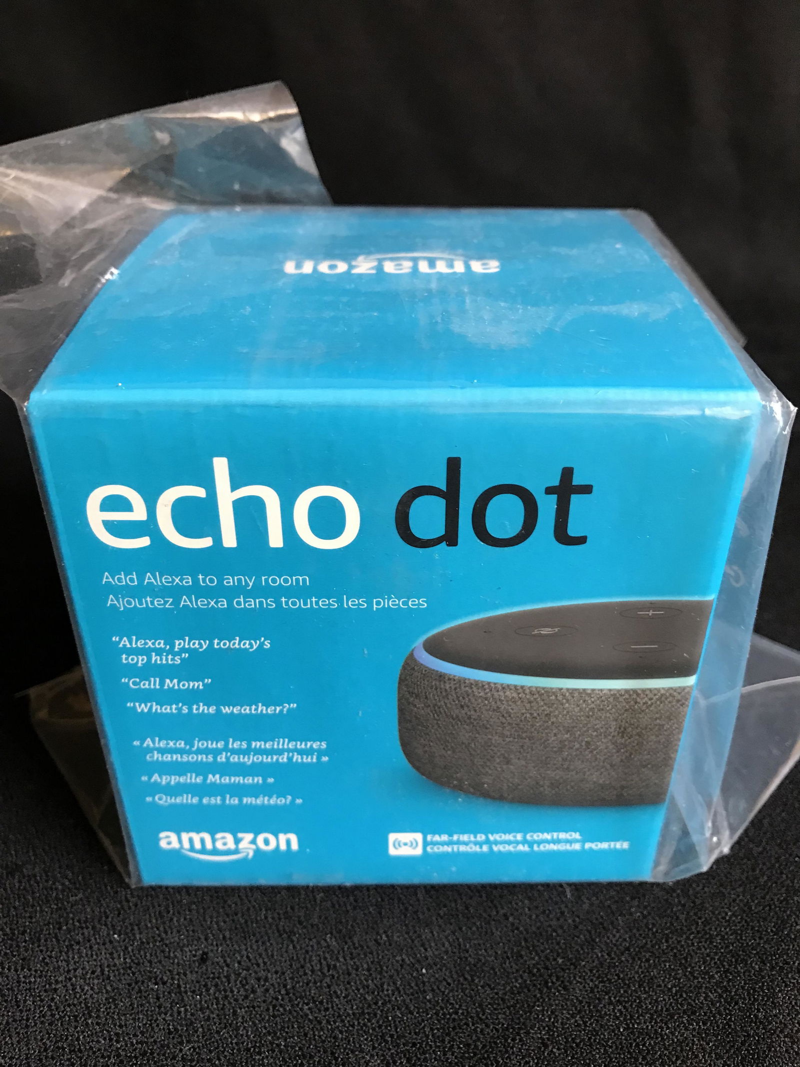 AMAZON ECHO DOT FAR-FIELD VOICE CONTROL (1 of 1)