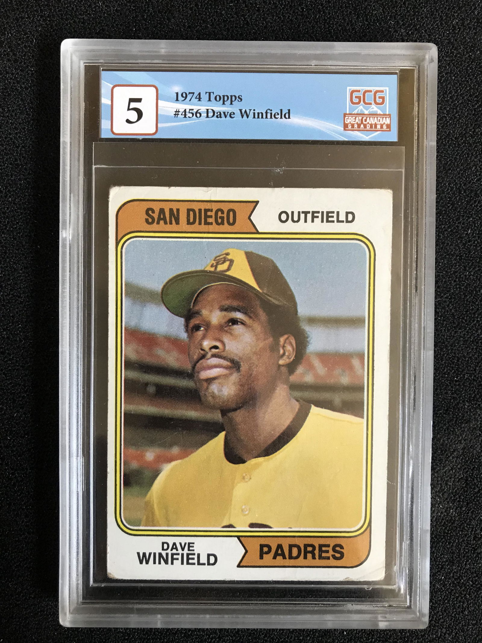 1974 TOPPS NO.456 DAVE WINFIELD RC (GCG 5) (1 of 2)