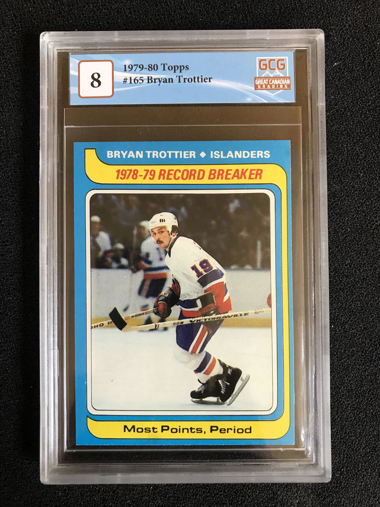 1979-80 TOPPS NO.165 BRYAN TROTTIER (GCG 8) (1 of 2)