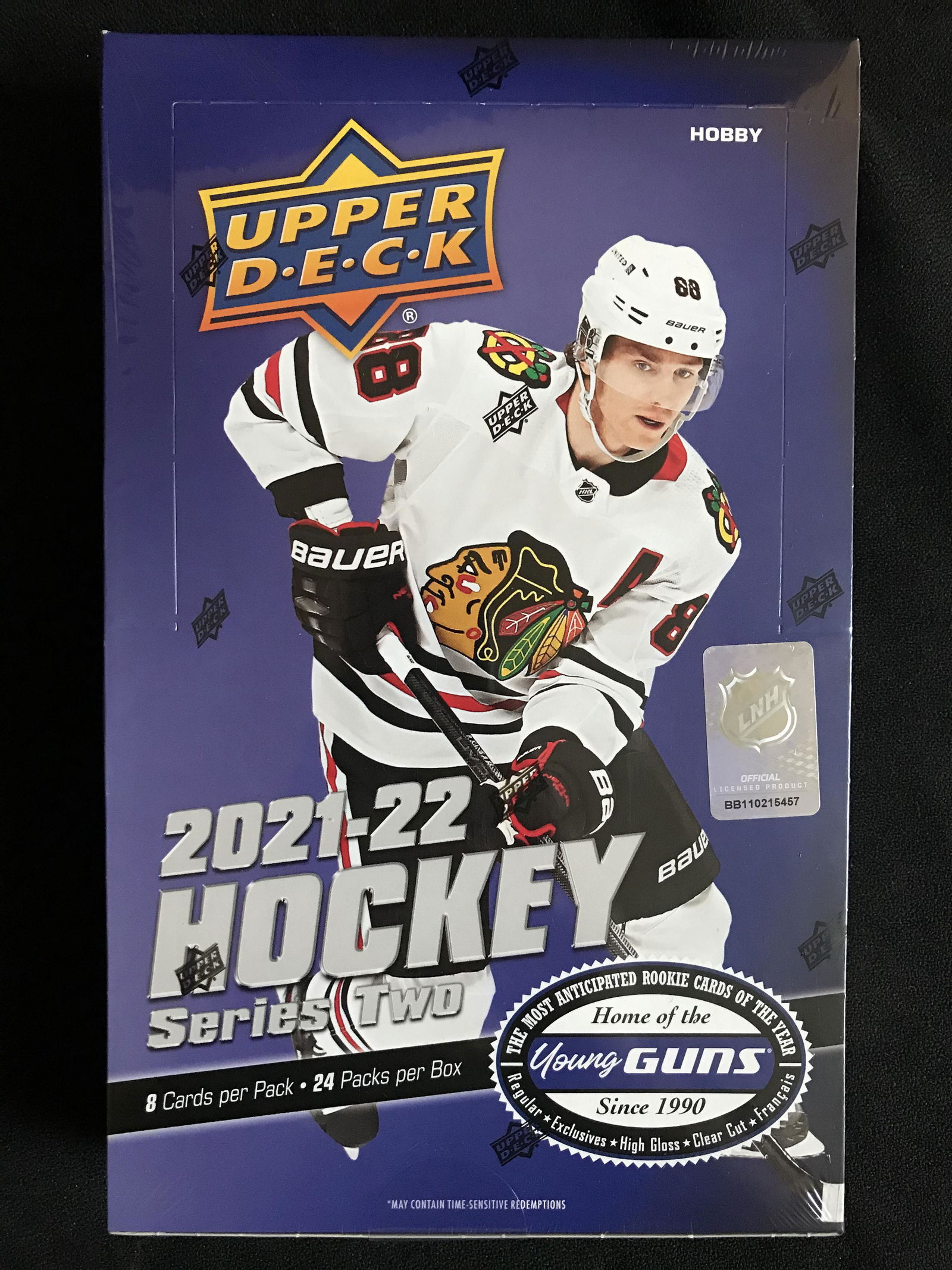 (1) SEALED 2021-22 UPPER DECK SERIES 1 HOBBY BOX (1 of 1)