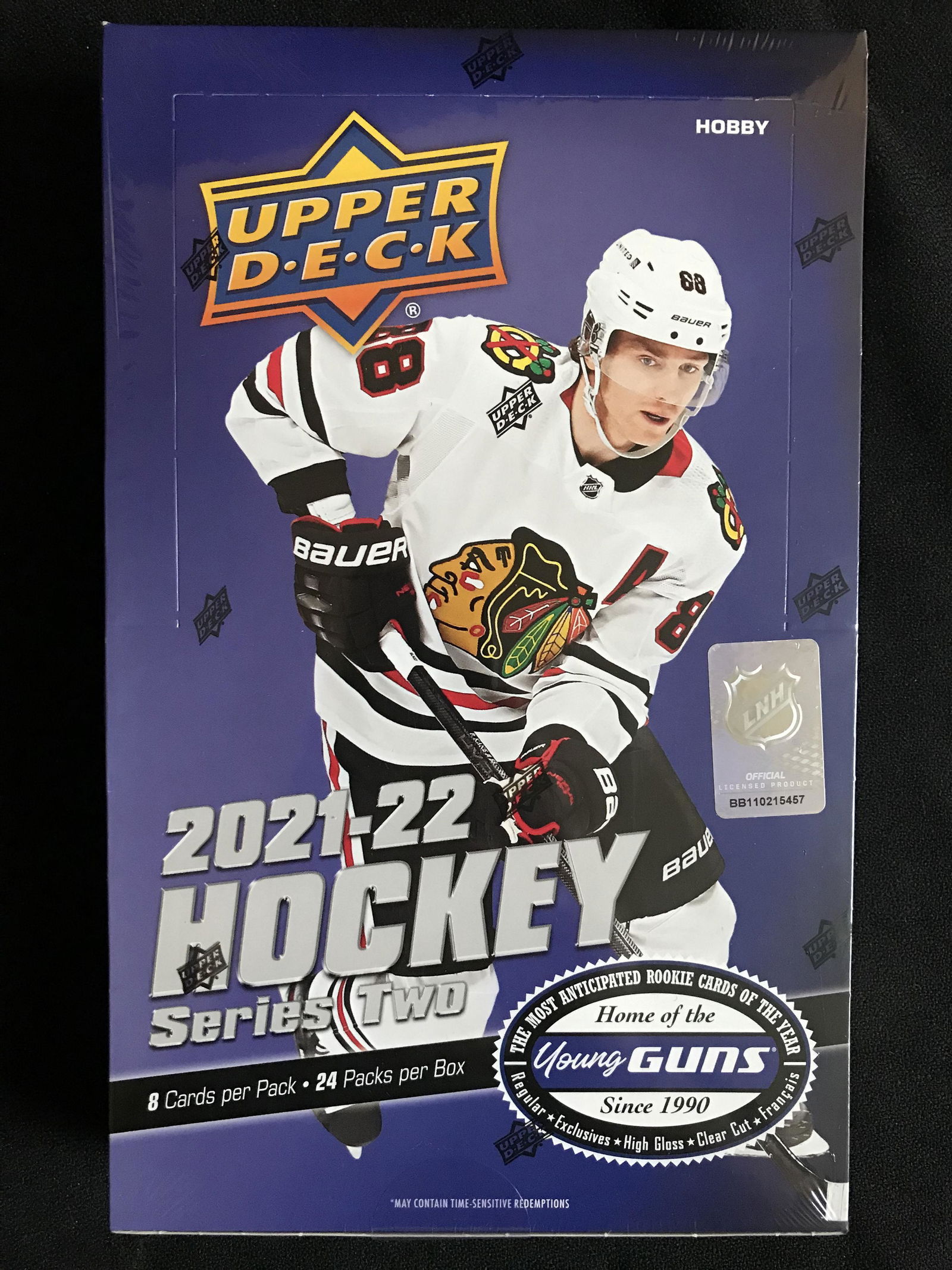 (1) SEALED 2021-22 UPPER DECK SERIES 1 HOBBY BOX (1 of 1)