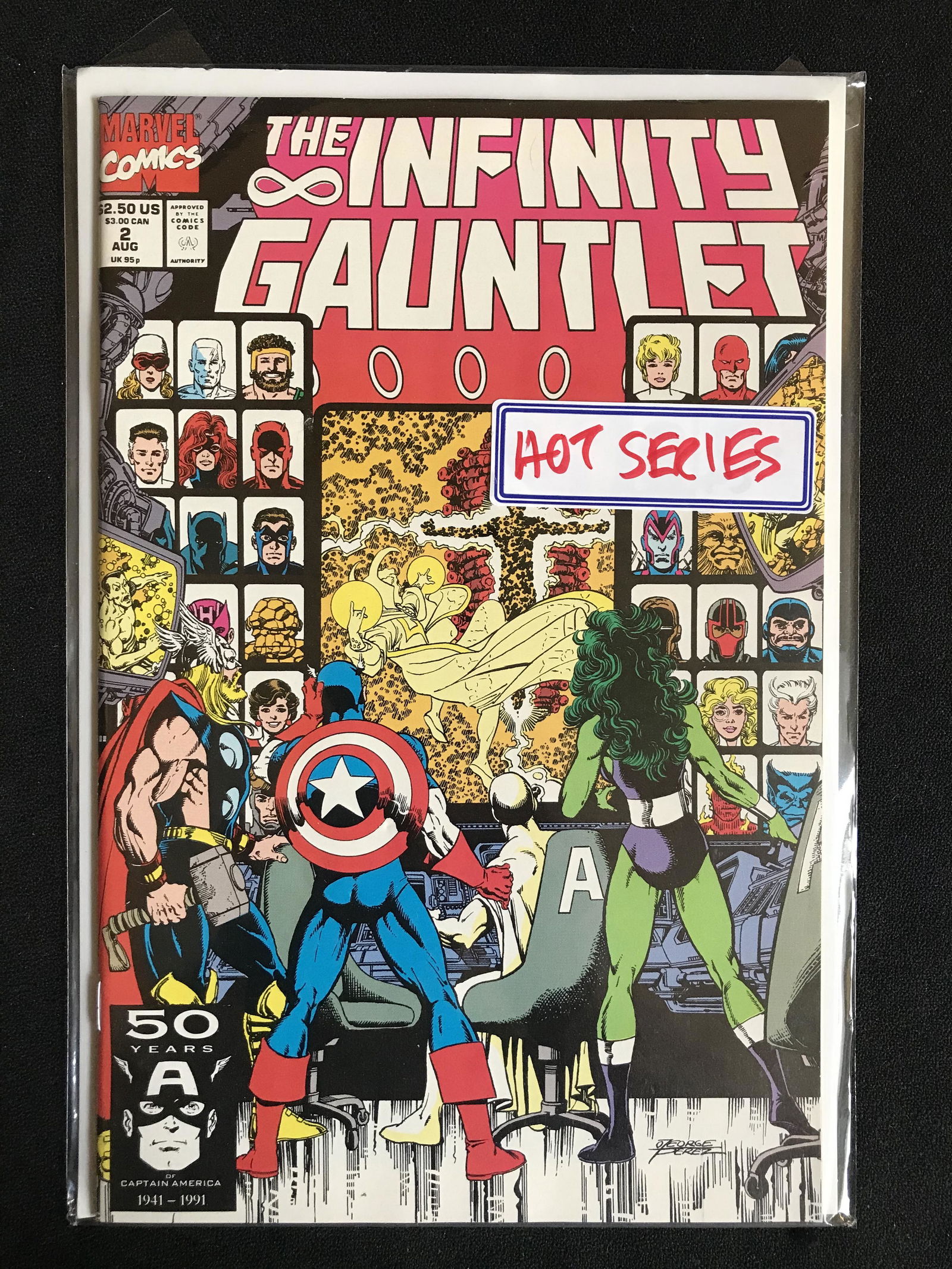 THE INFINITY GAUNTLET NO.2 (MARVEL COMICS) (1 of 1)