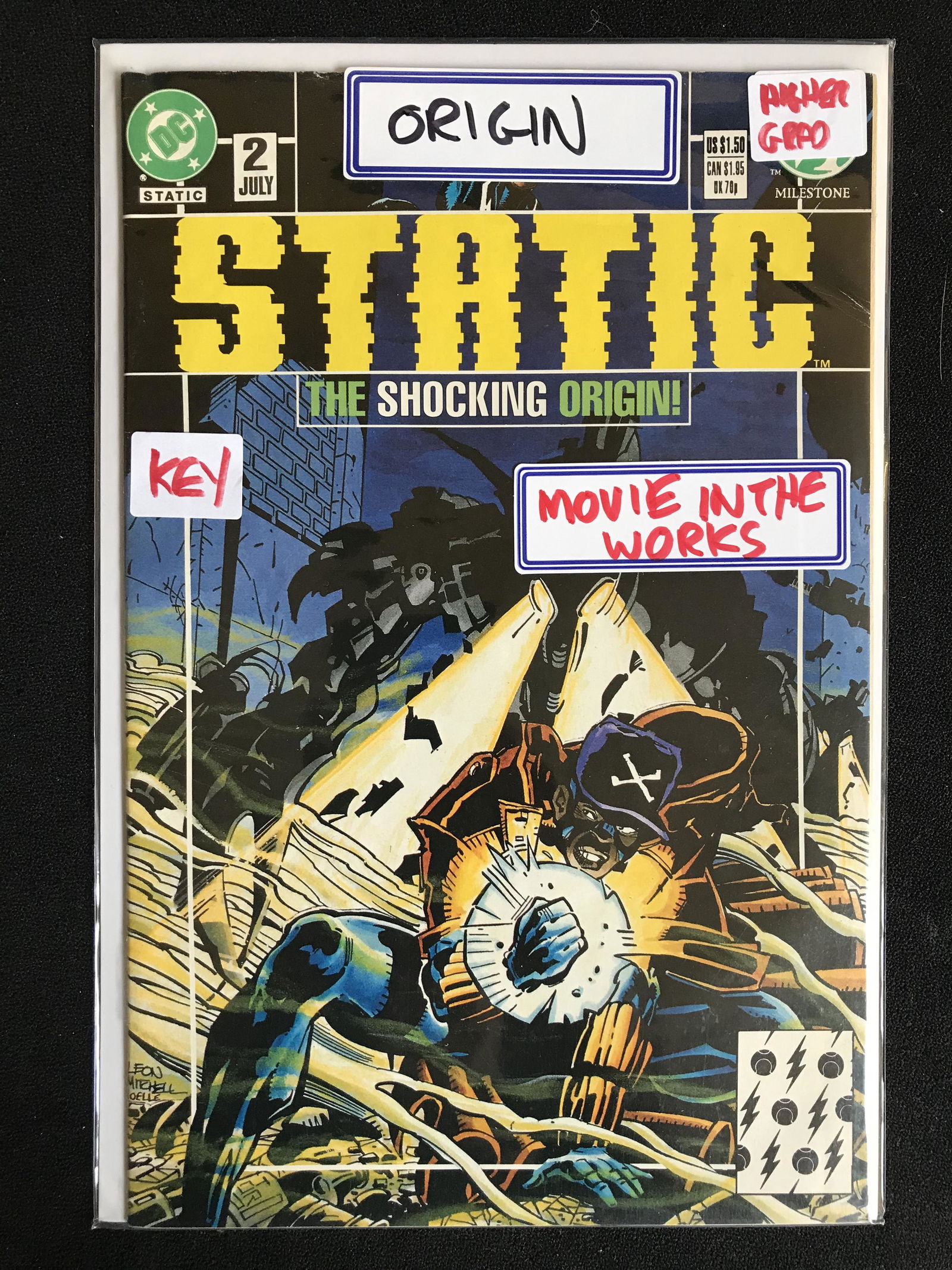 STATIC NO.2 (DC COMICS) (1 of 1)
