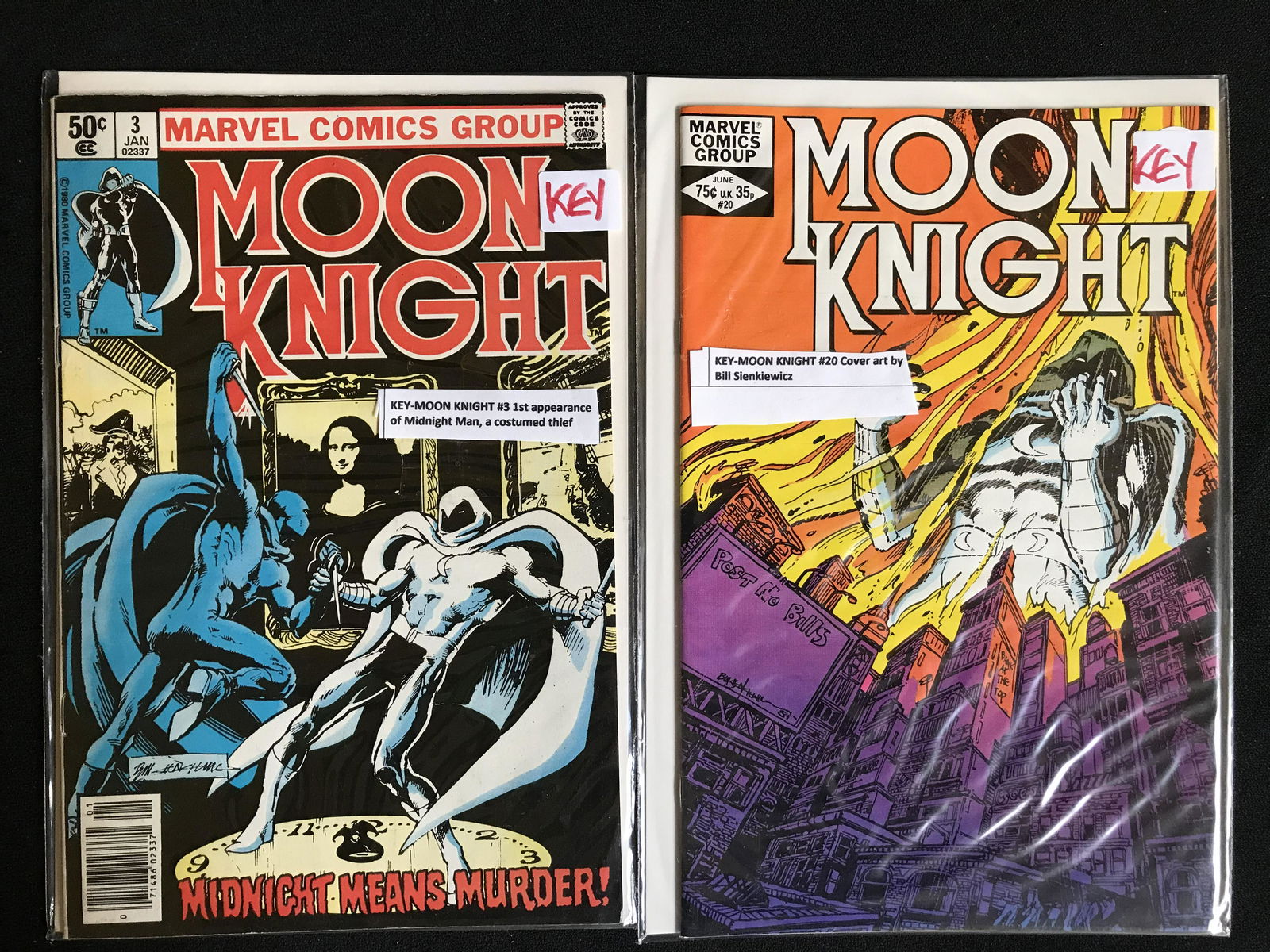 MOON KNIGHT NO.3/ NO.20 (MARVEL COMICS) (1 of 1)