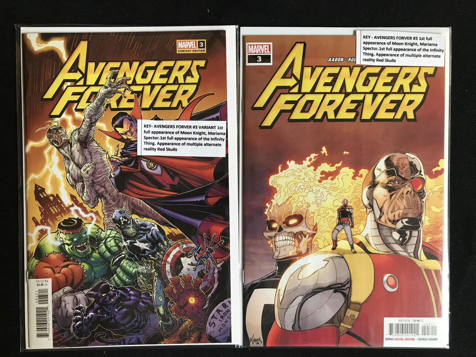 AVENGERS FOREVER NO.3 (MARVEL COMICS) X2 (1 of 1)