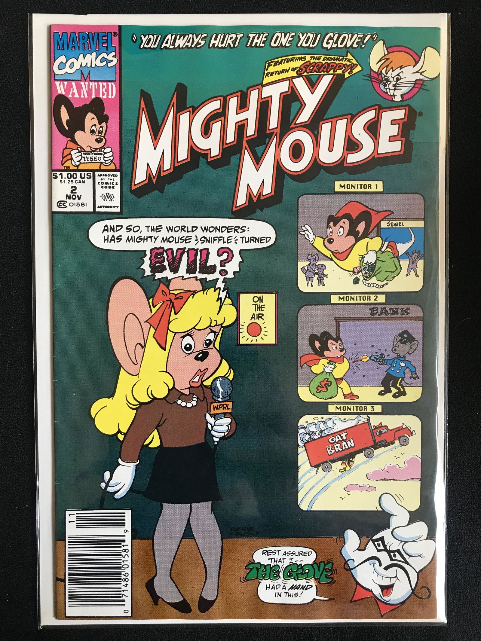 MIGHTY MOUSE NO.2 (MARVEL COMICS) (1 of 1)