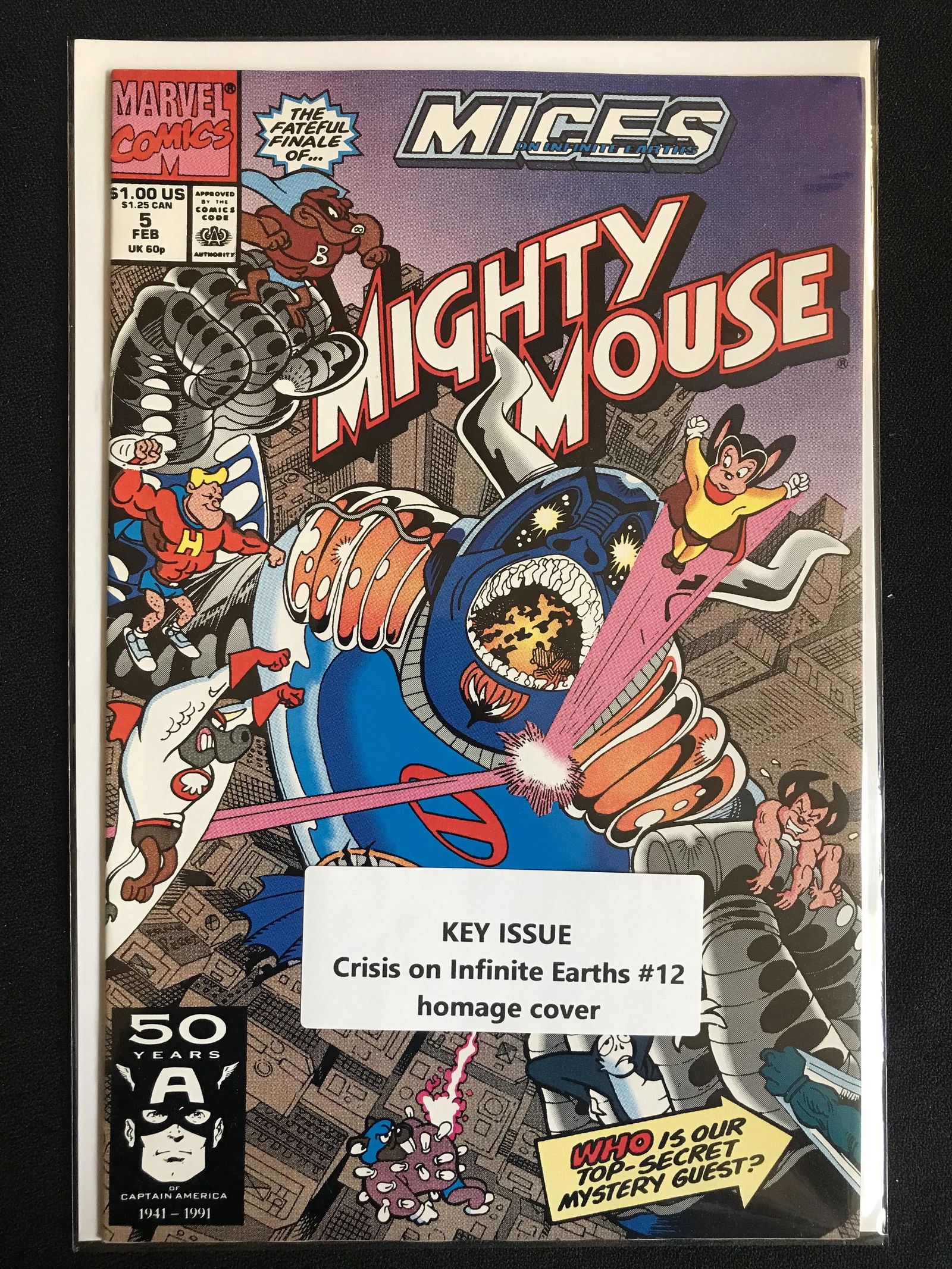 MIGHTY MOUSE NO.5 (MARVEL COMICS) (1 of 1)
