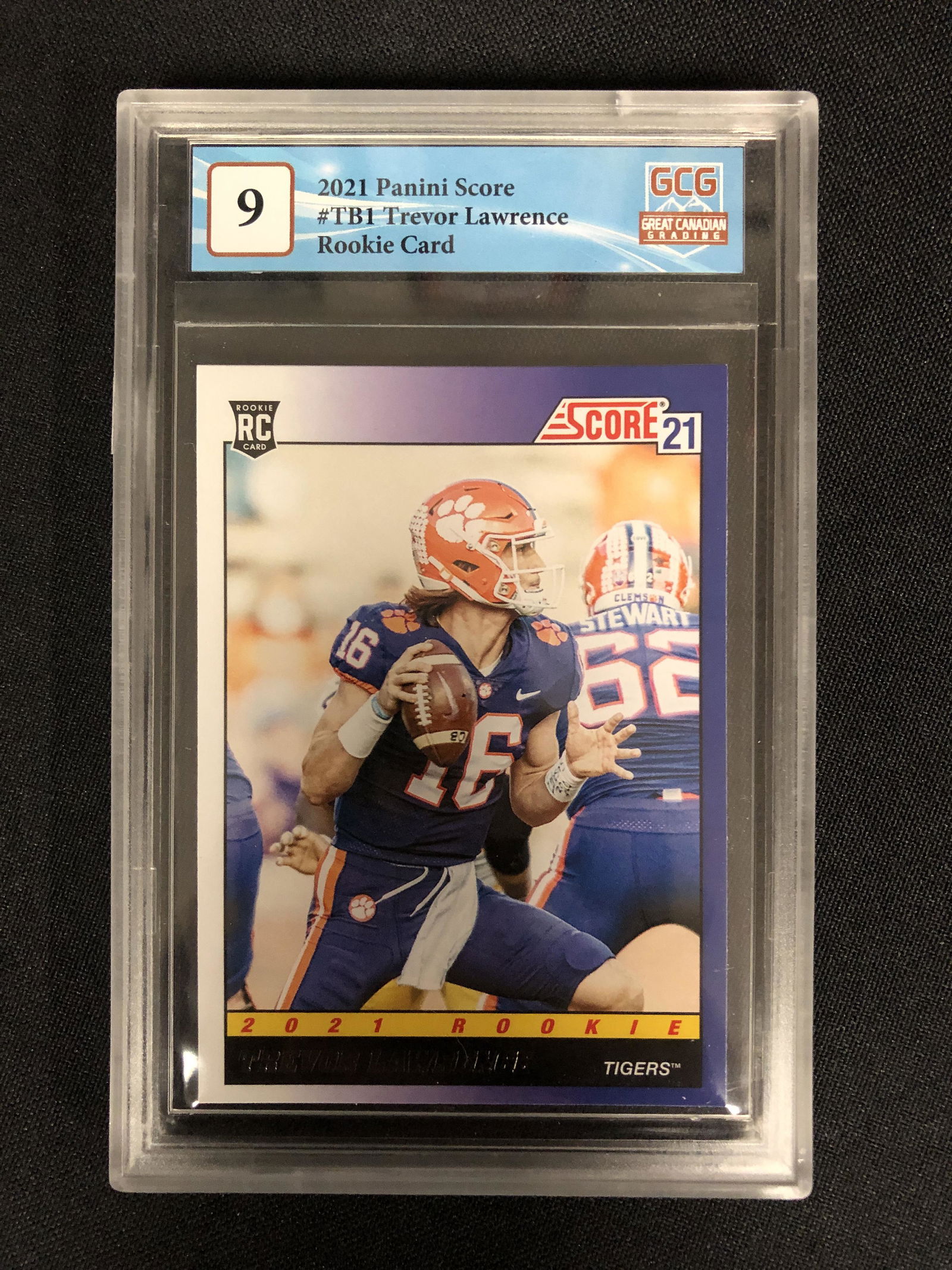 2021 PANINI SCORE TREVOR LAWRENCE RC (GCG 9) (1 of 2)
