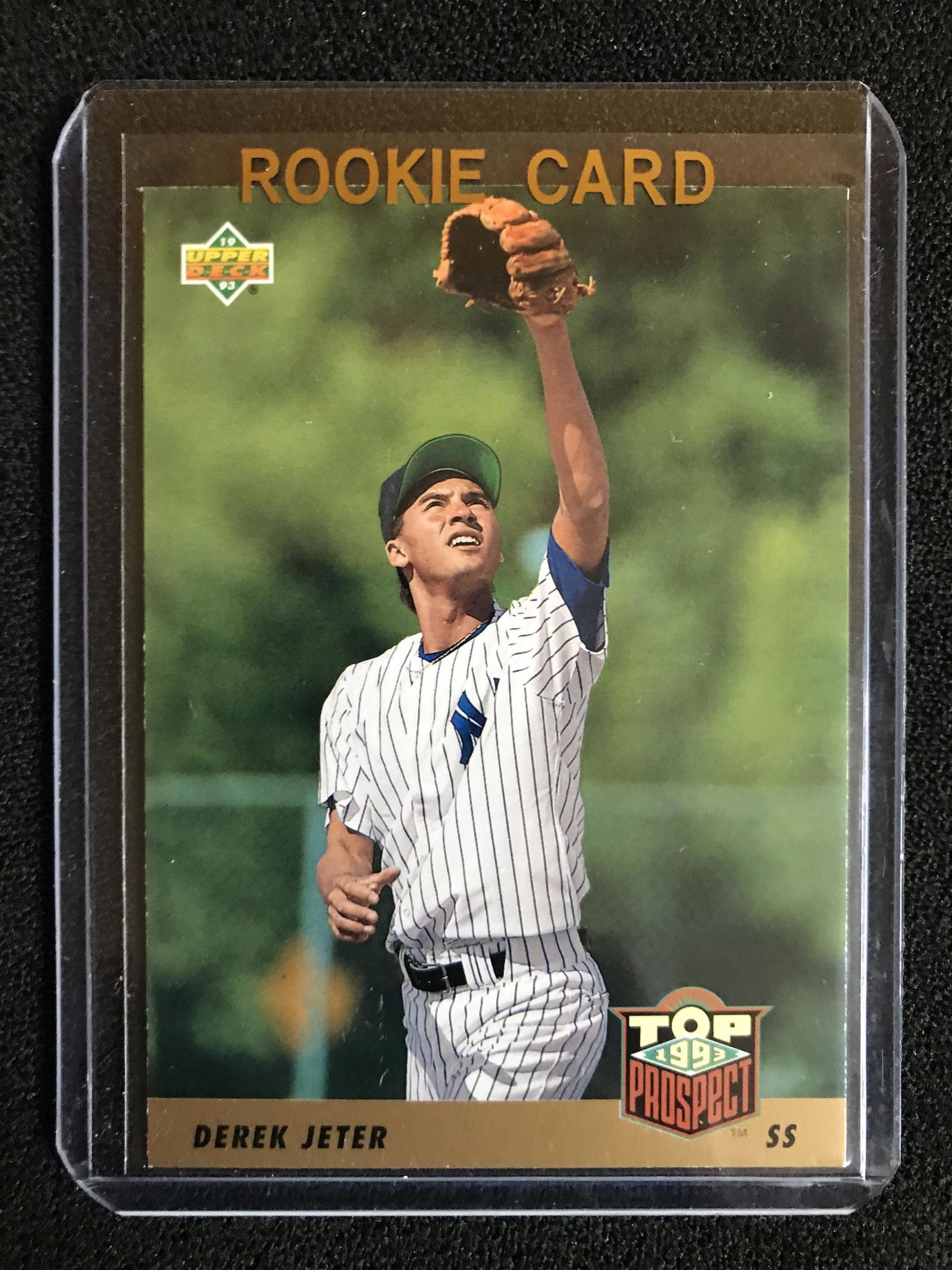 1993 UPPER DECK DEREK JETER '93 TOP PROSPECT (1 of 2)