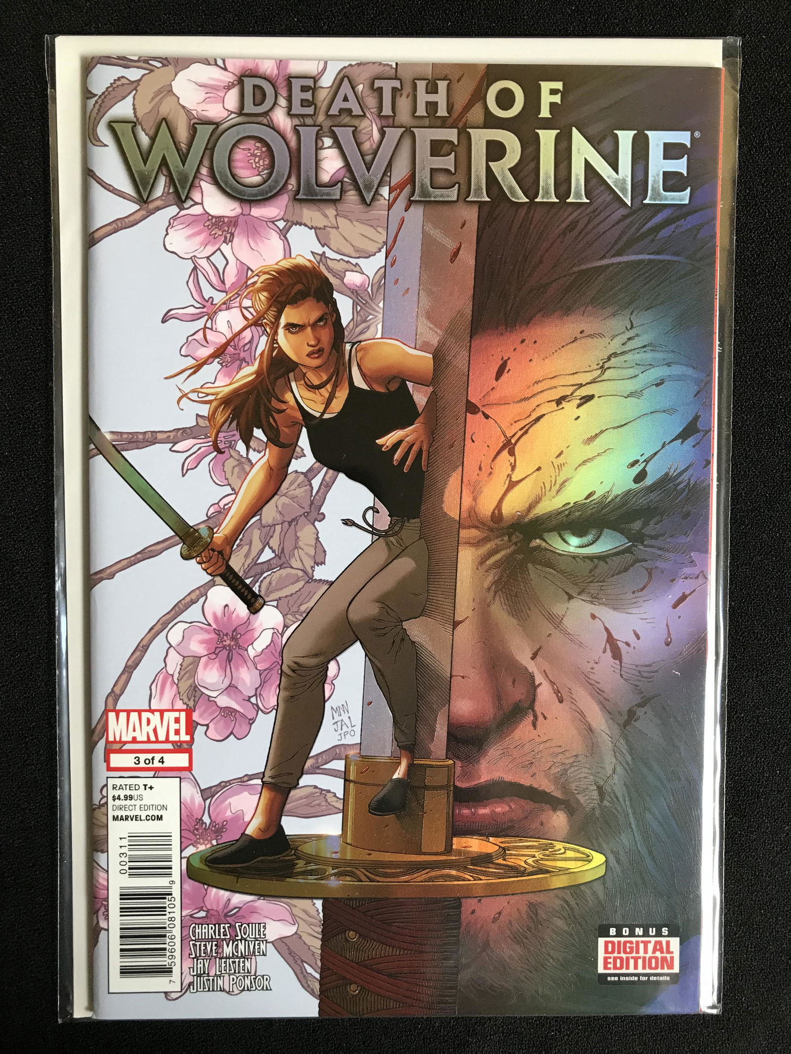 DEATH OF WOLVERINE NO.3 (MARVEL, 2014) (1 of 1)