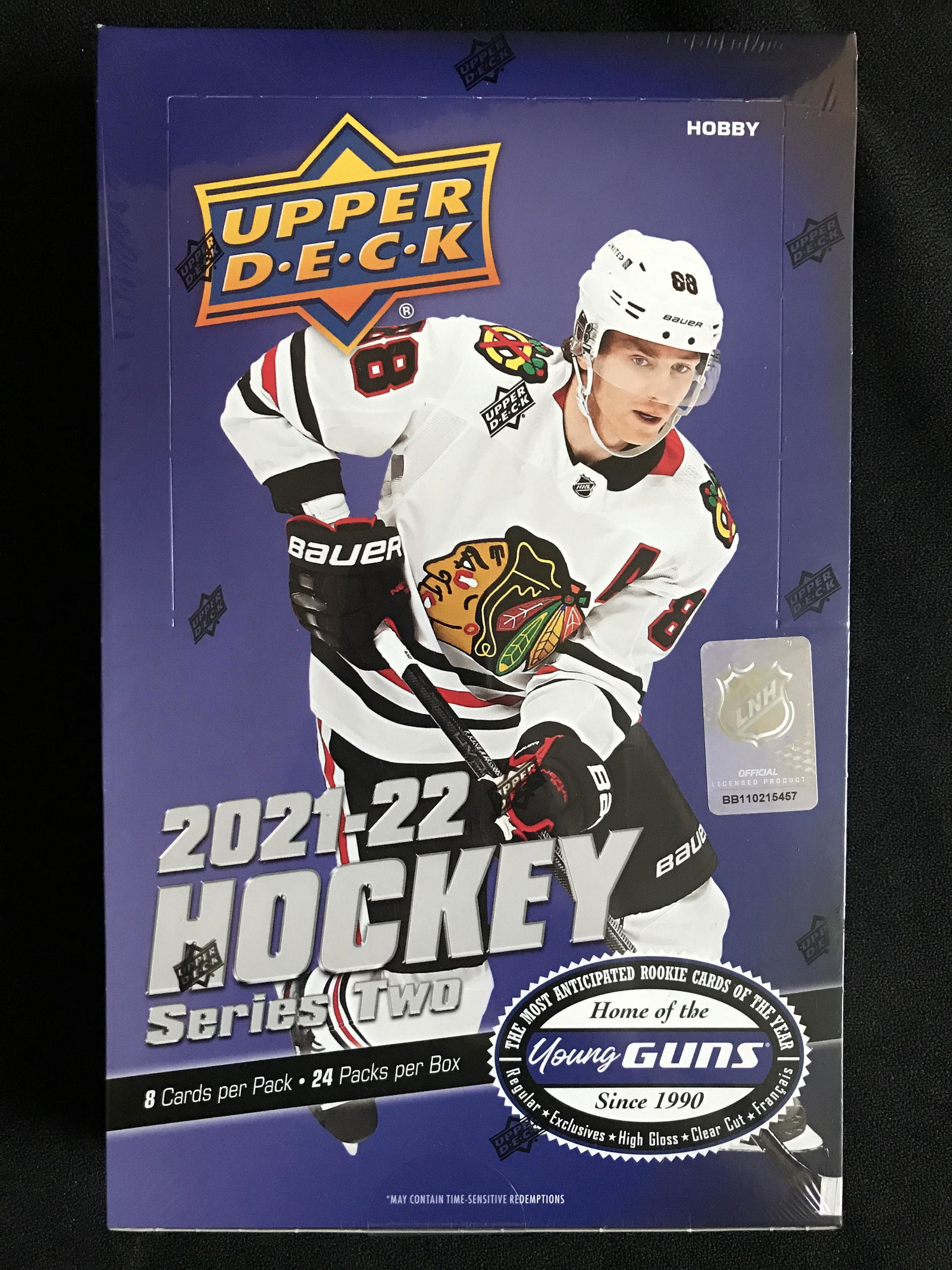 (1) SEALED 2021-22 UPPER DECK SERIES 1 HOBBY BOX (1 of 1)