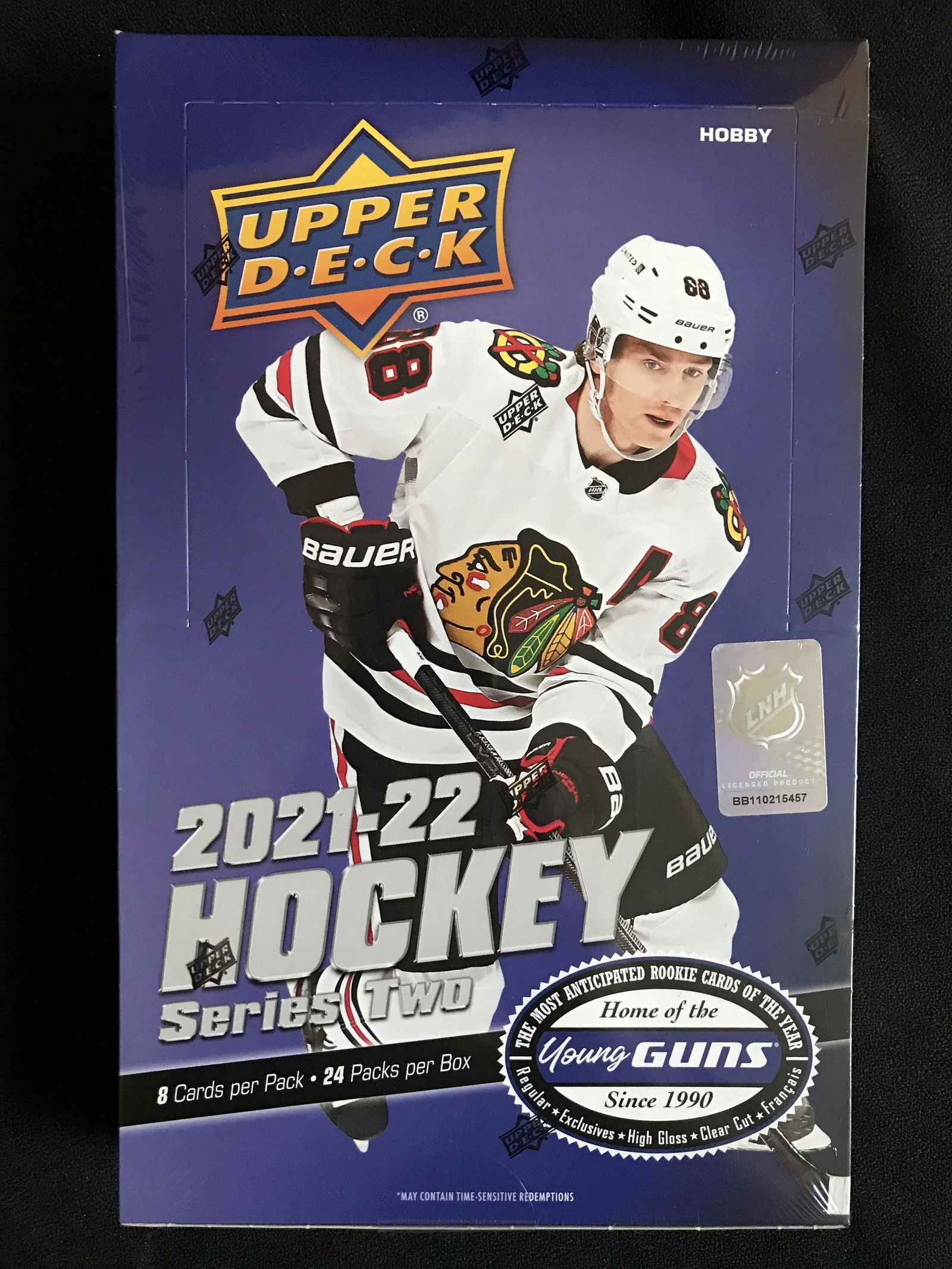 (1) SEALED 2021-22 UPPER DECK SERIES 1 HOBBY BOX (1 of 1)