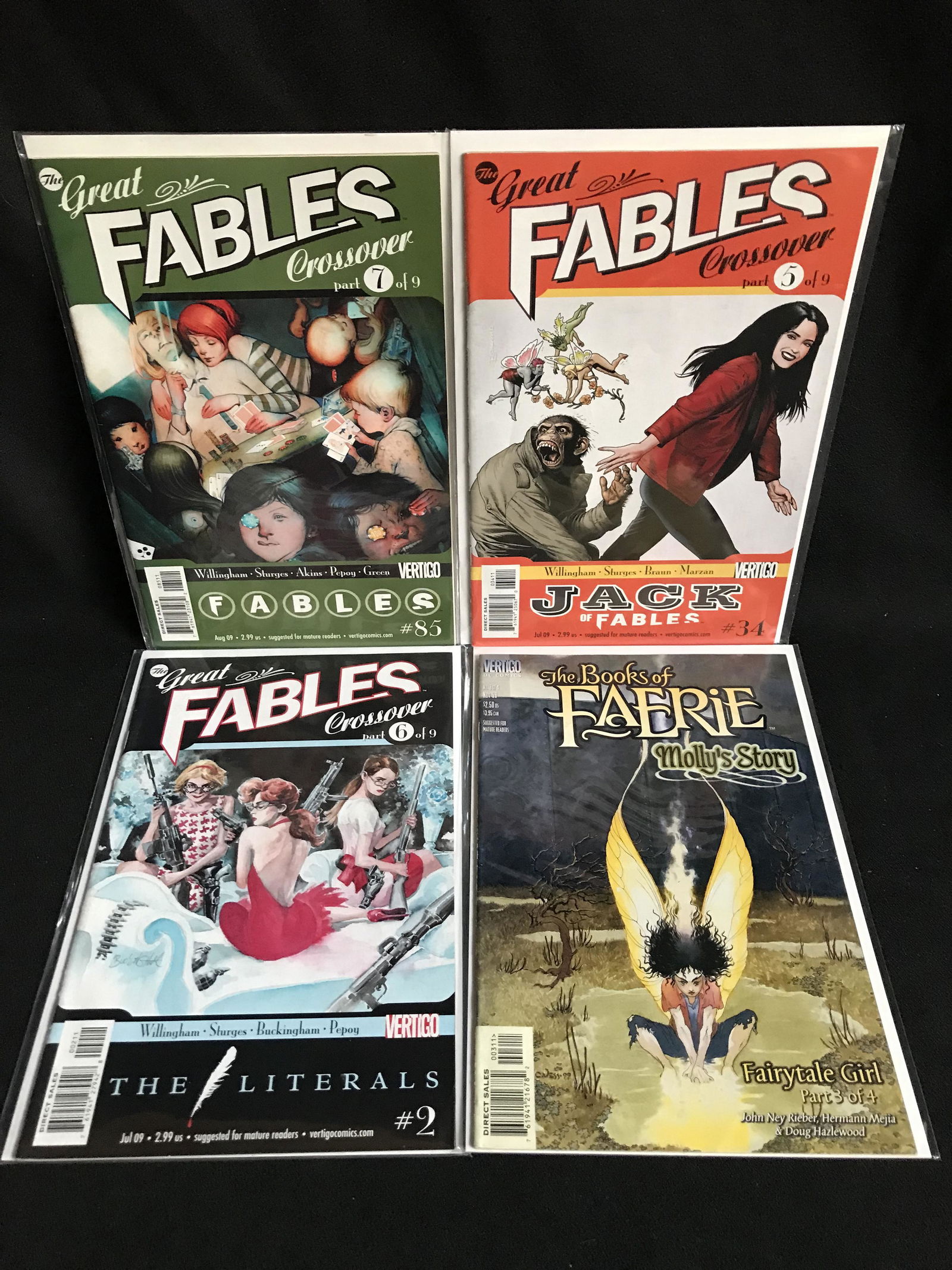 GREAT FABLES COMIC BOOK LOT (1 of 1)