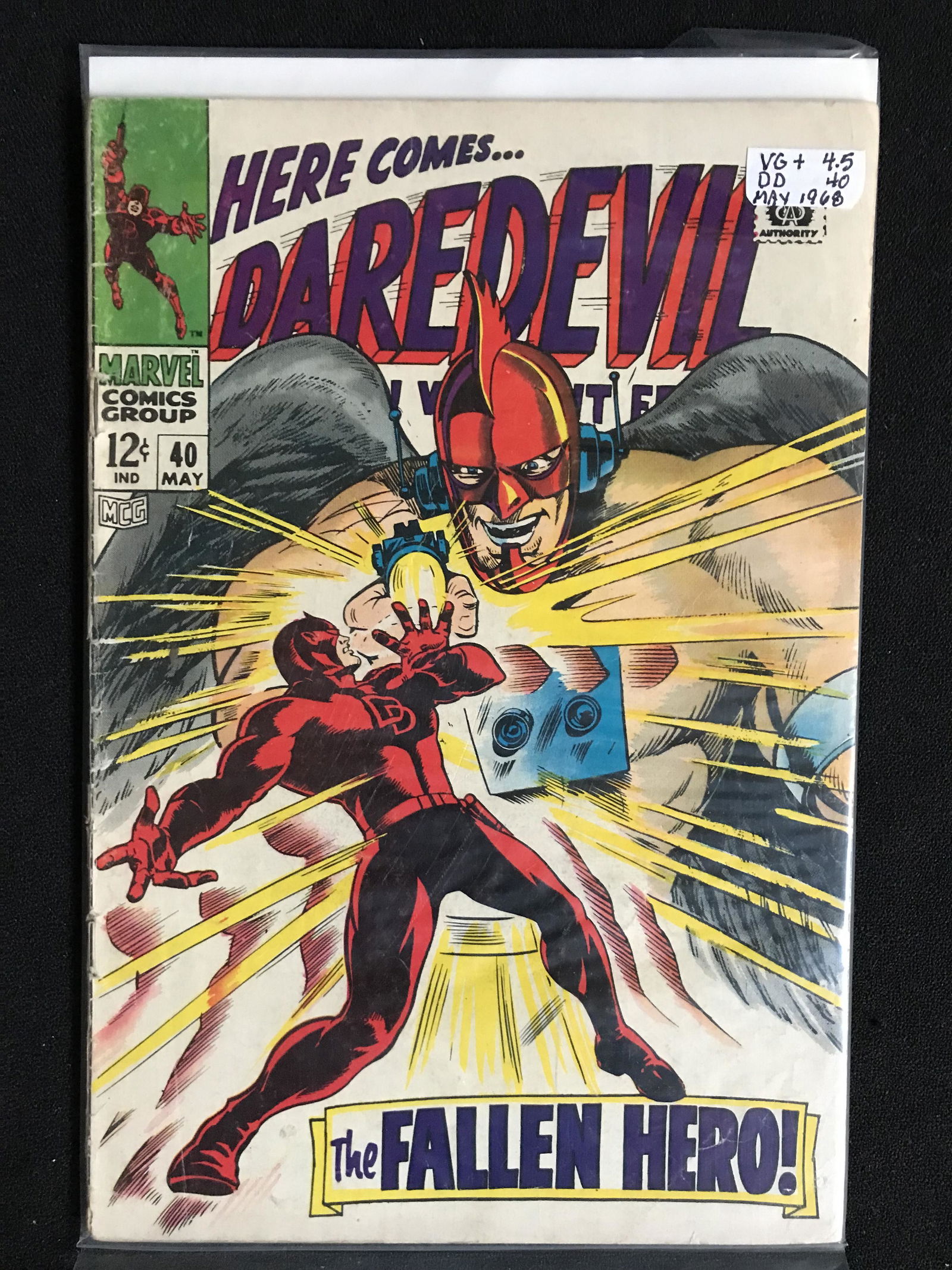 DAREDEVIL NO.40 (MARVEL, 1968) (1 of 1)