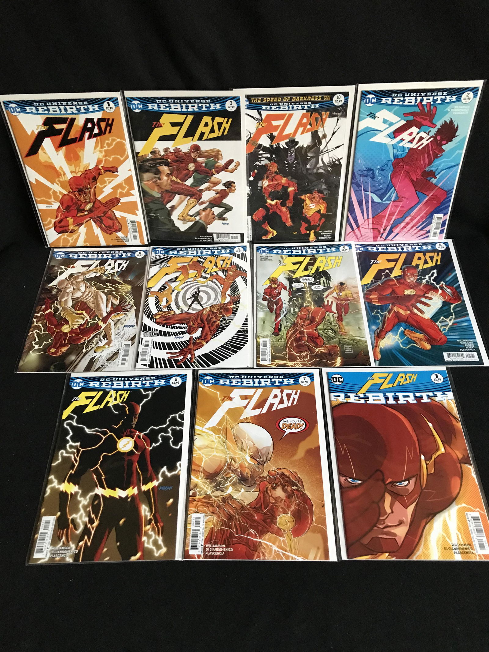 FLASH REBIRTH COMIC BOOK LOT (1 of 1)