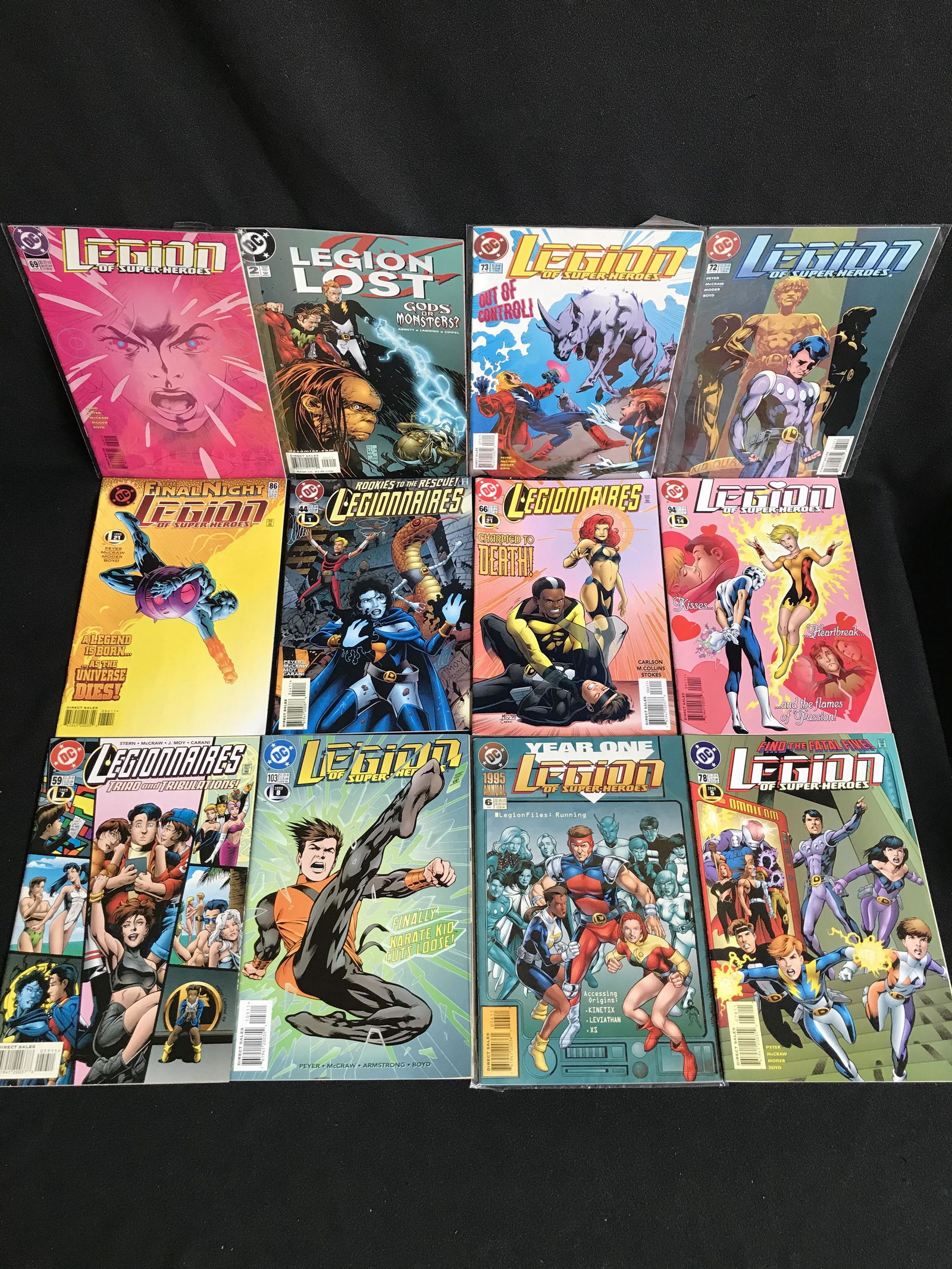 DC LEGION COMIC BOOK LOT (1 of 1)