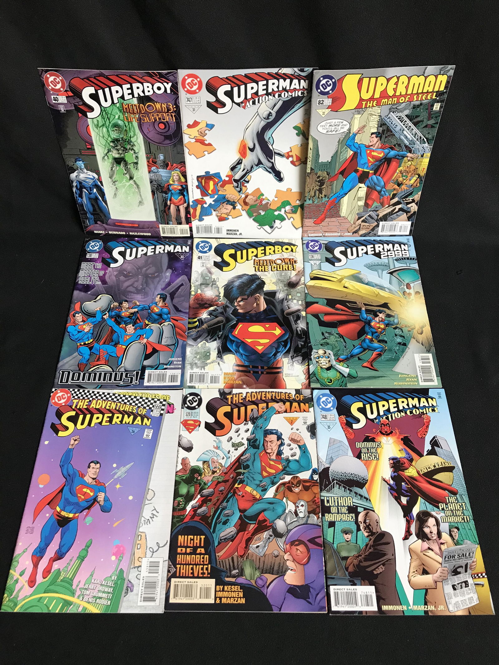 ASSORTED SUPERMAN COMIC BOOK LOT (1 of 1)