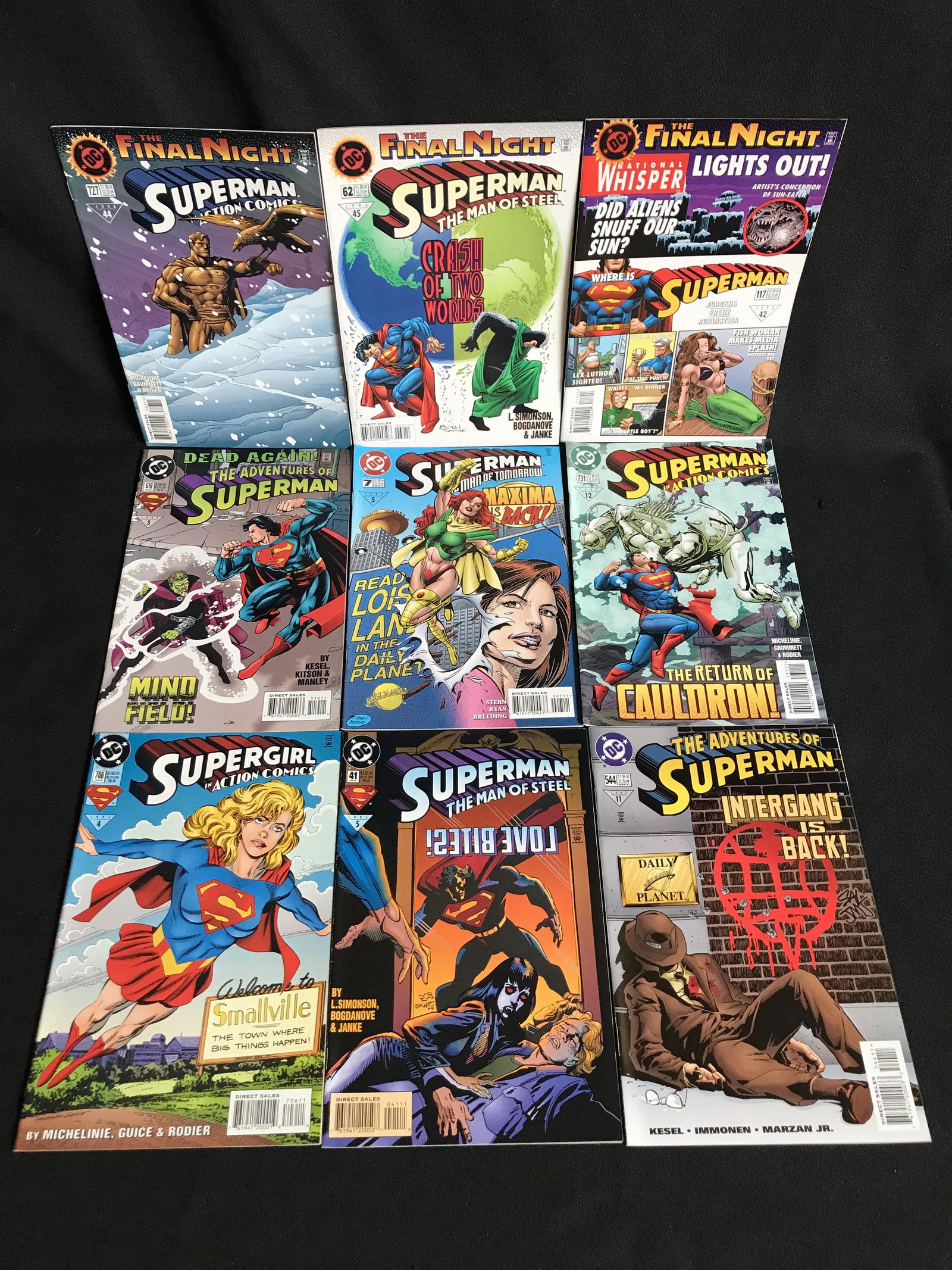 ASSORTED SUPERMAN COMIC BOOK LOT (1 of 1)