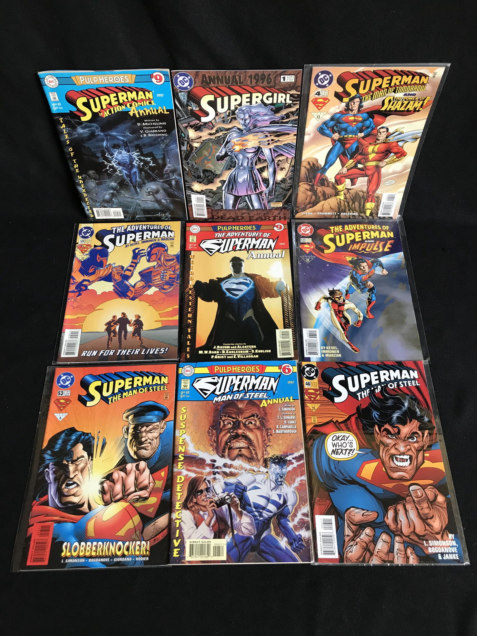 ASSORTED SUPERMAN COMIC BOOK LOT (1 of 1)