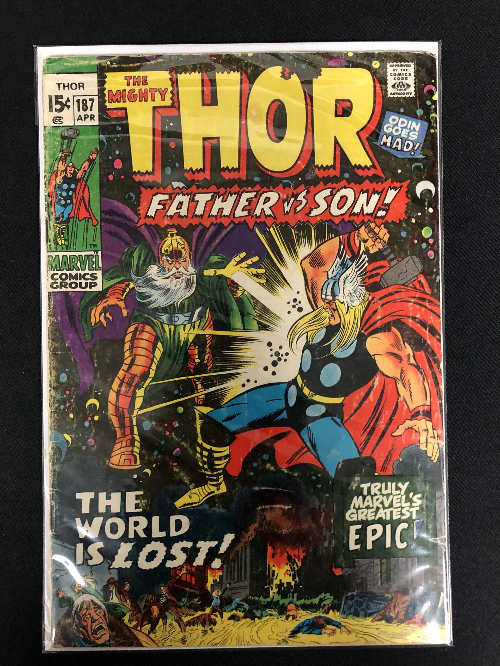 THE MIGHTY THOR NO.187 (MARVEL COMICS): THE MIGHTY THOR NO.187 (MARVEL COMICS)