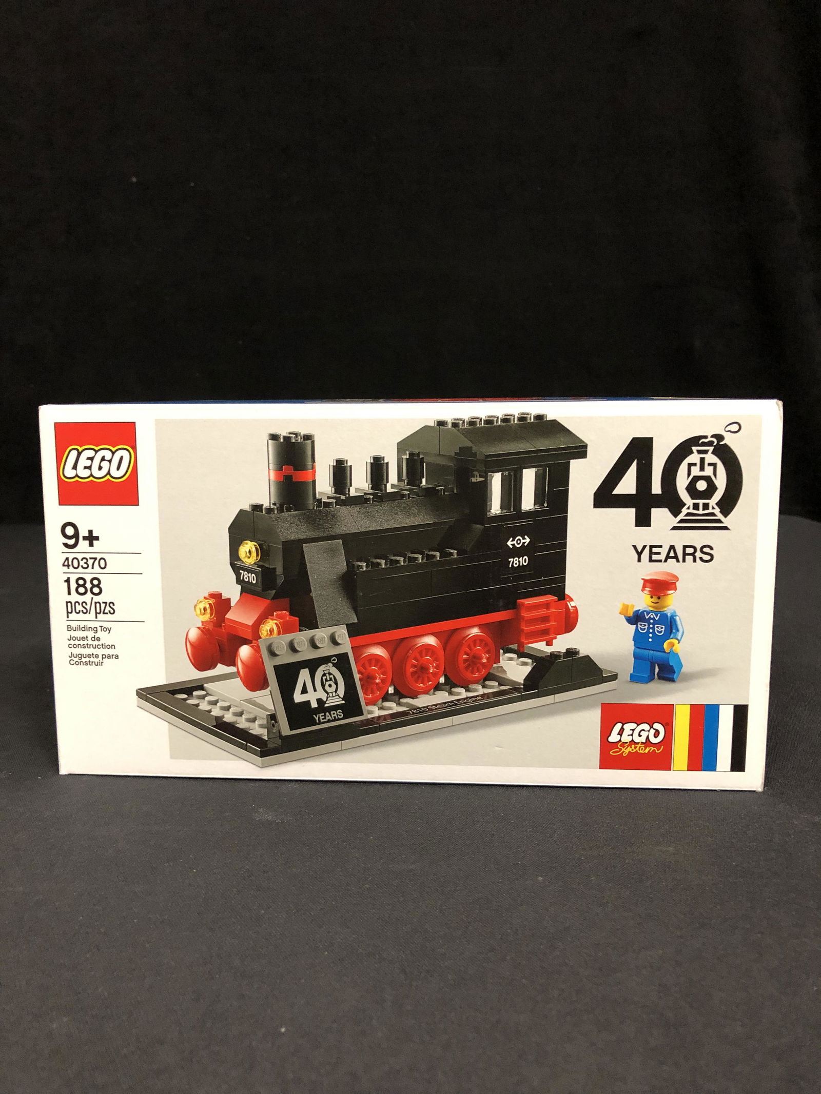 Sealed LEGO 40370 Steam Engine Reissue 40th Anniversary: Sealed LEGO 40370 Steam Engine Reissue 40th Anniversary